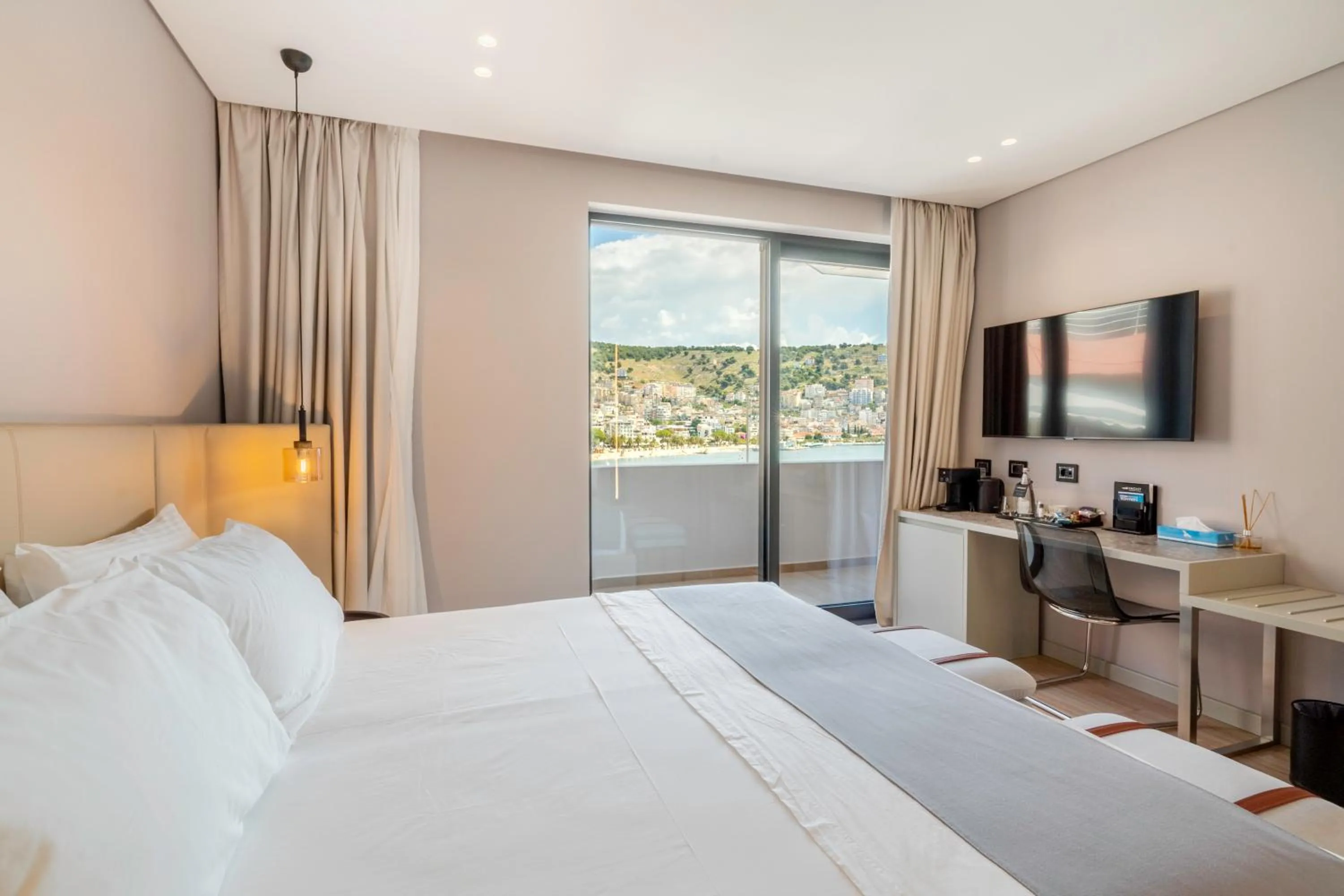 Bedroom, Bed in AL'YACHT Premium Hotel