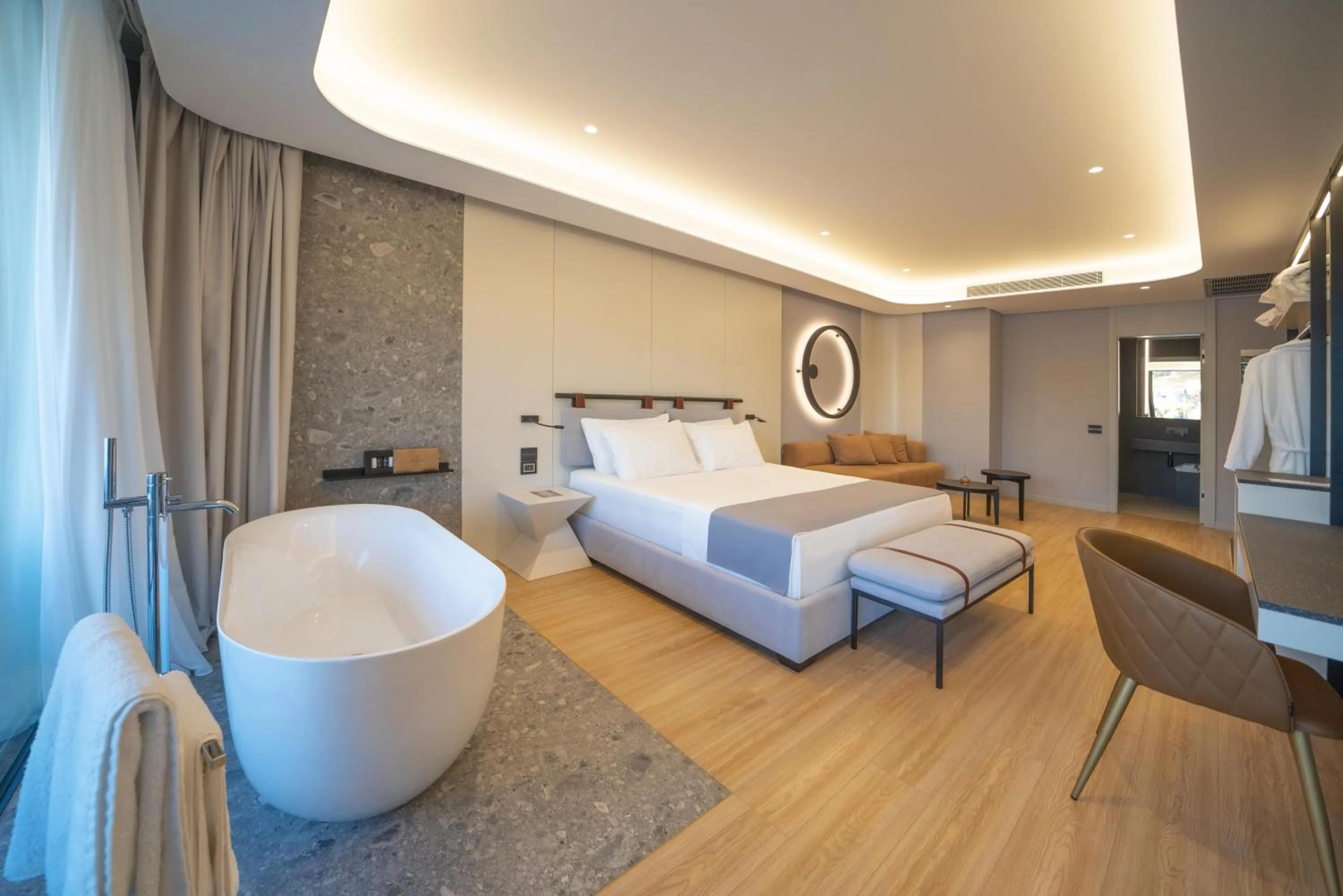 Photo of the whole room, Bed in AL'YACHT Premium Hotel