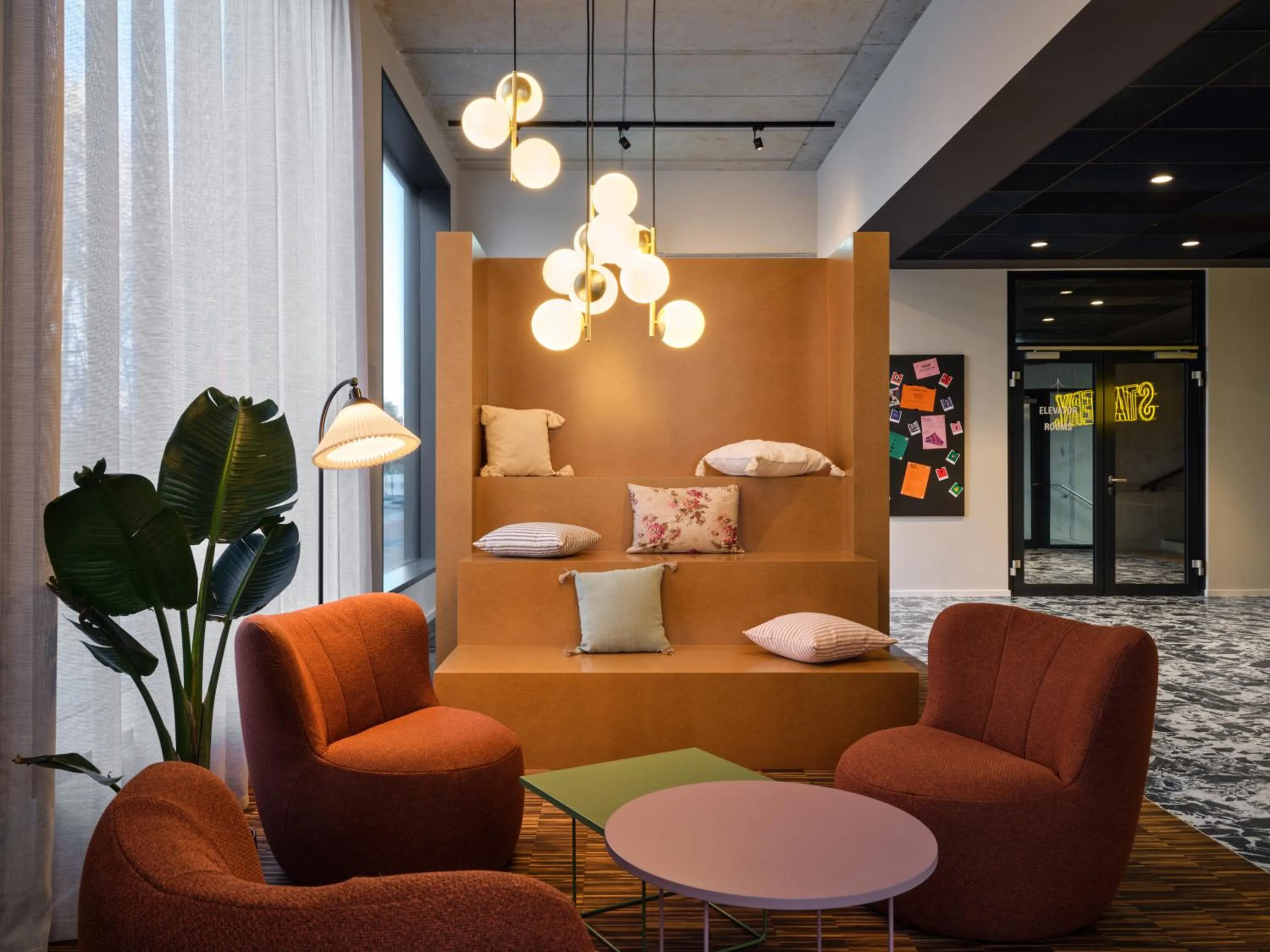 Lobby or reception in STAYERY Bremen