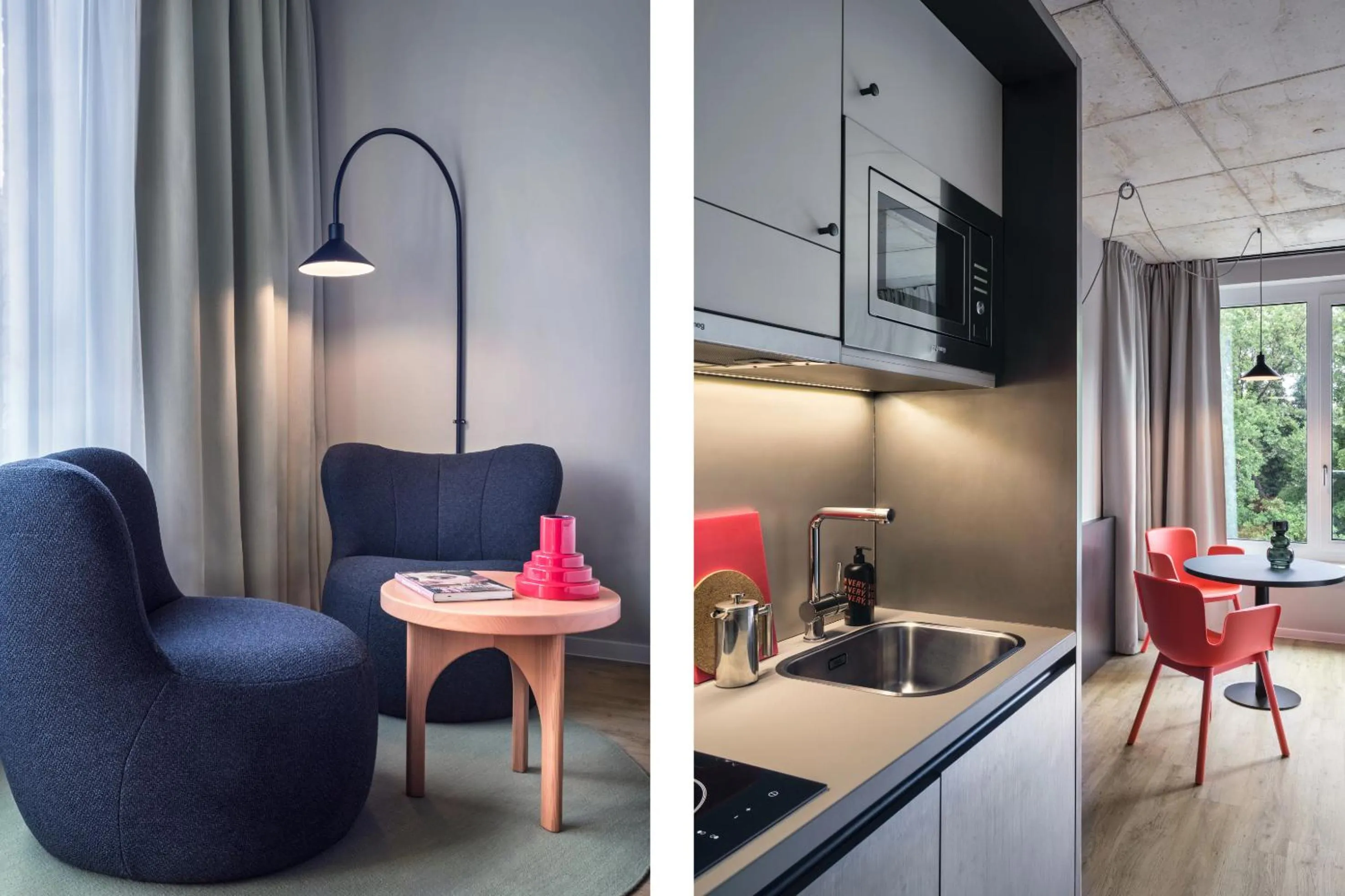 Living room in STAYERY Bremen