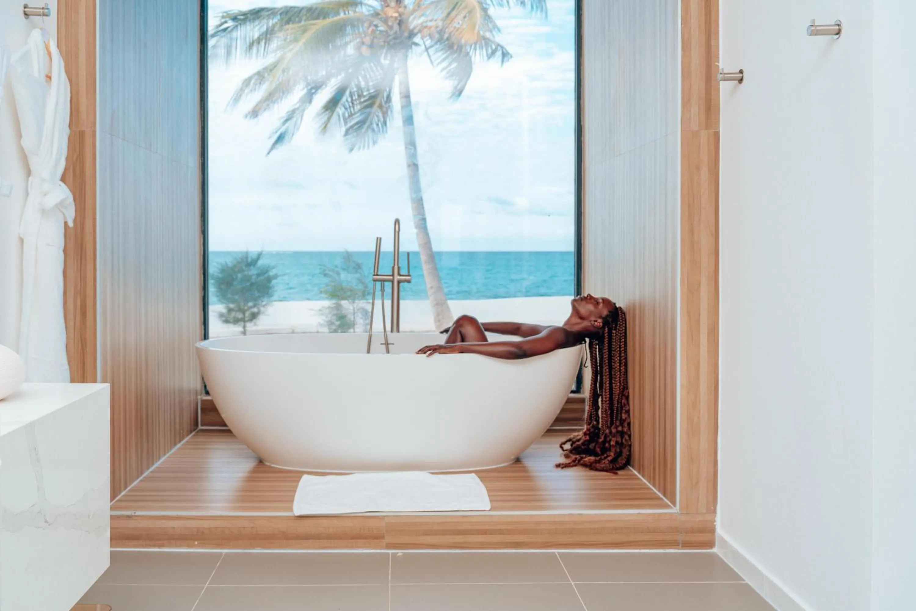 Bathroom in Safira Blu Luxury Resort & Villas