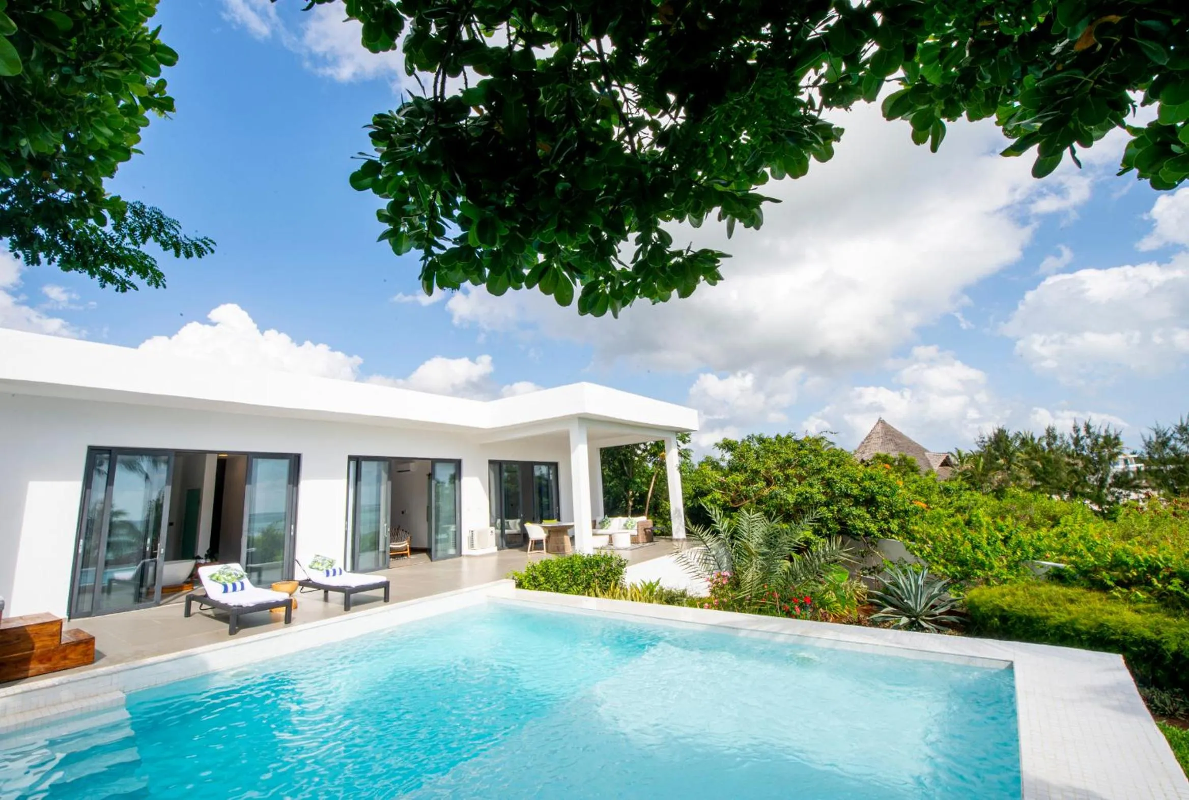 Swimming pool in Safira Blu Luxury Resort & Villas