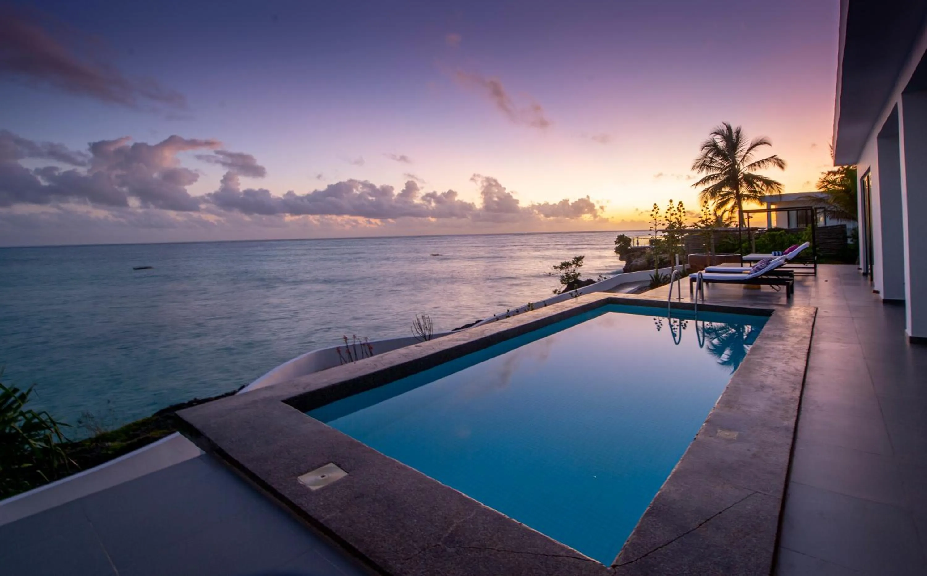 Pool view in Safira Blu Luxury Resort & Villas