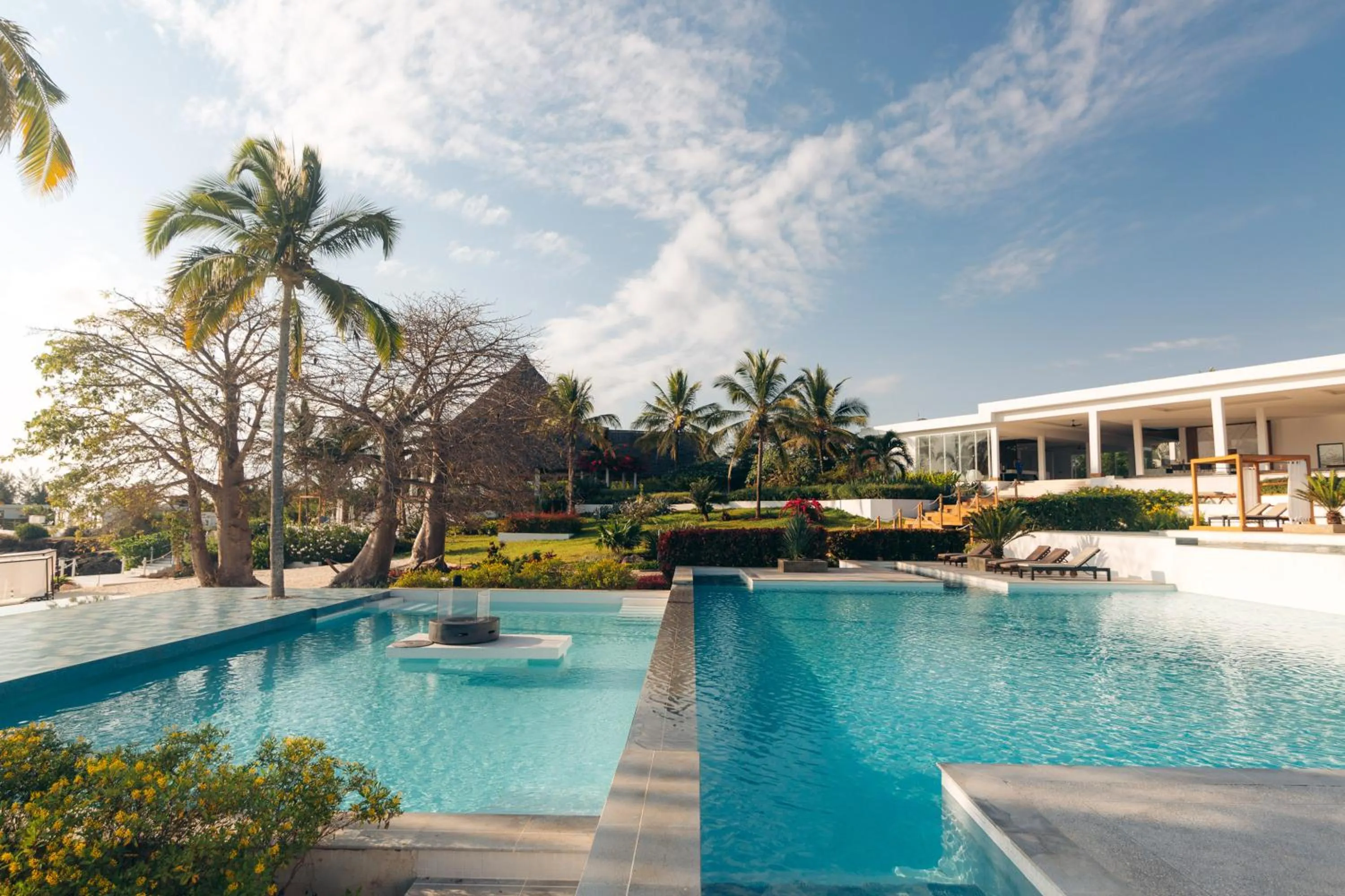 Pool view in Safira Blu Luxury Resort & Villas