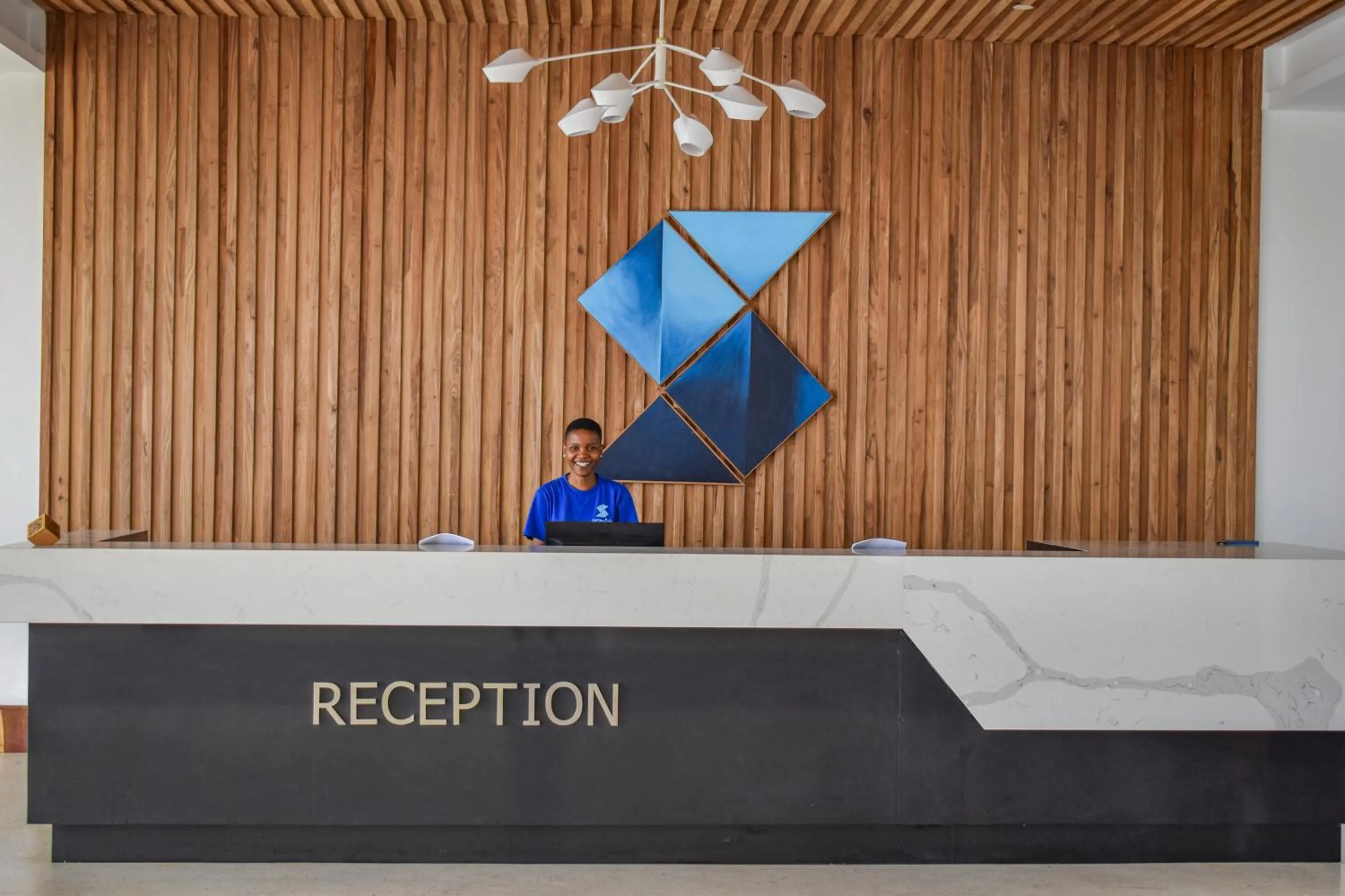 Lobby or reception in Safira Blu Luxury Resort & Villas