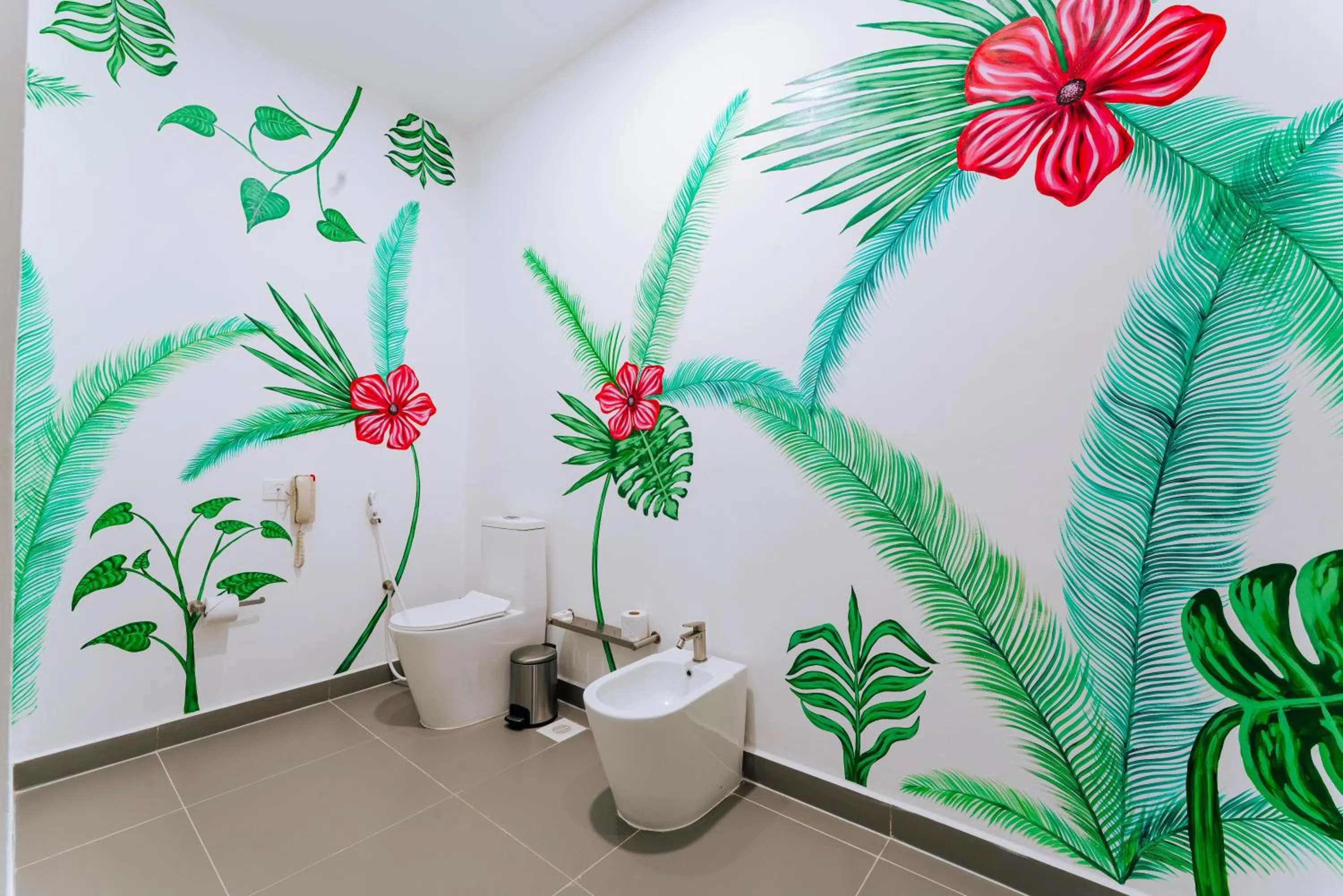 Toilet in Safira Blu Luxury Resort & Villas