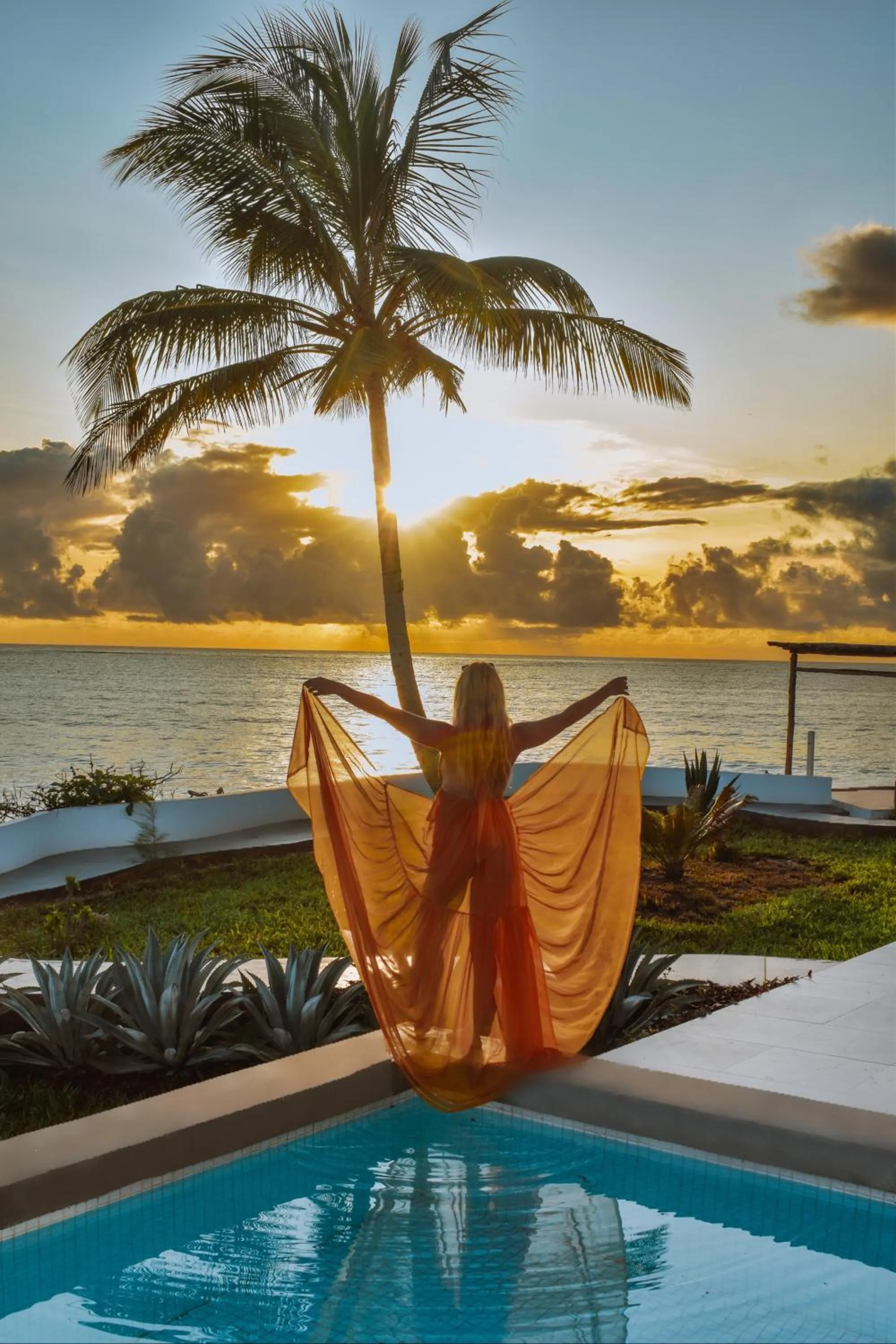 Patio in Safira Blu Luxury Resort & Villas