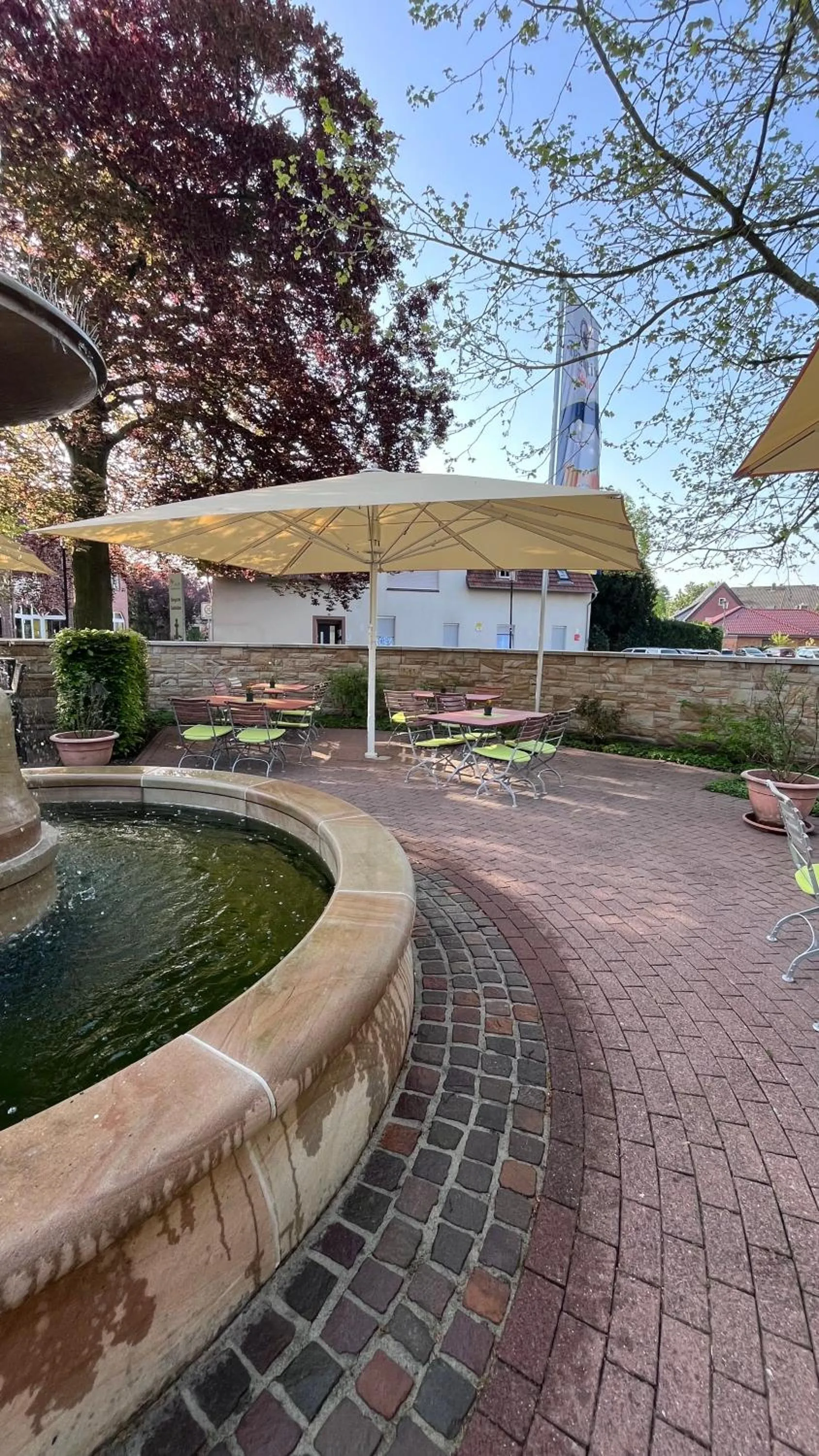 Restaurant/places to eat in Gästehaus an der Oase