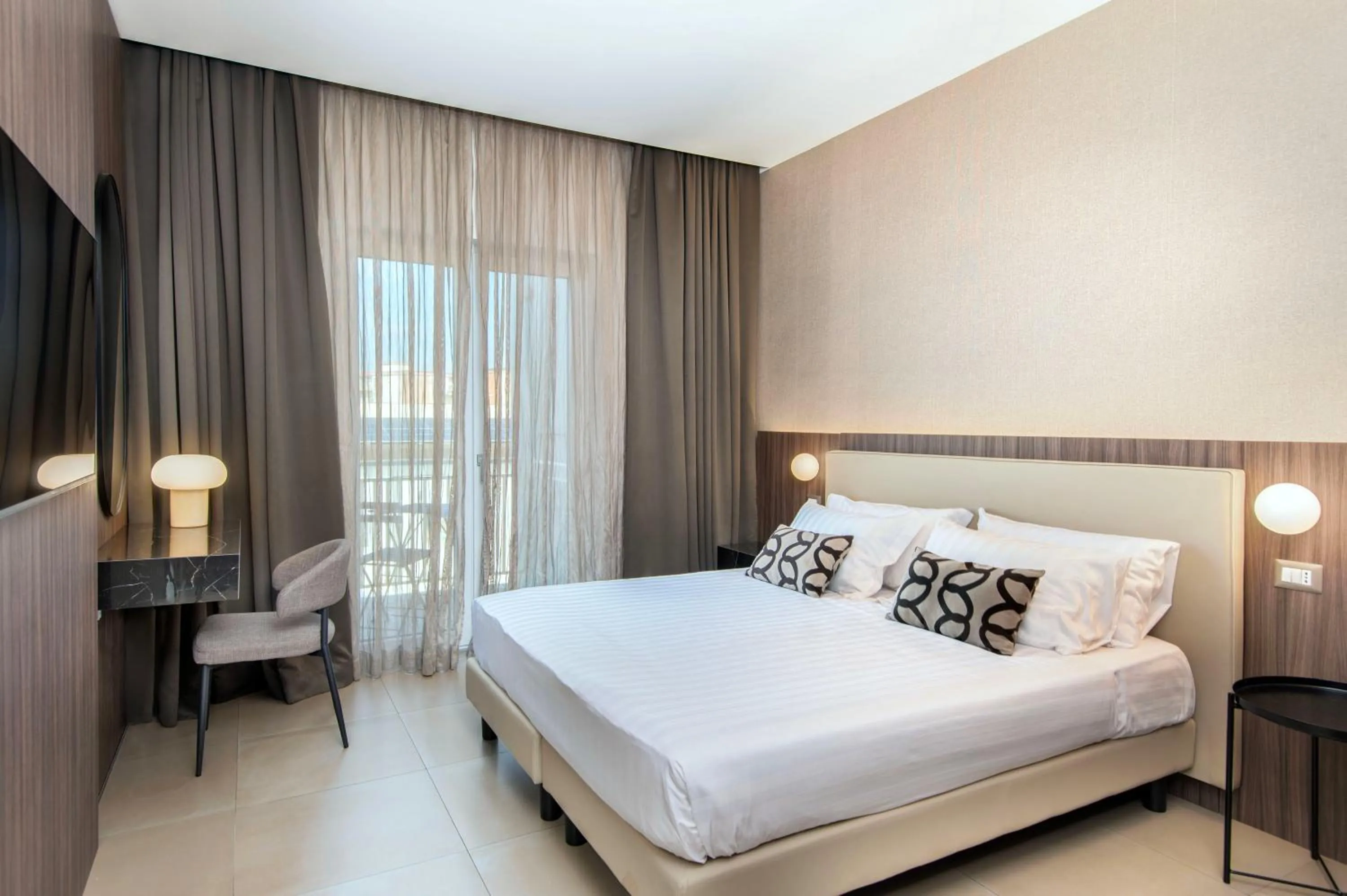 Bedroom, Bed in Hotel Europa