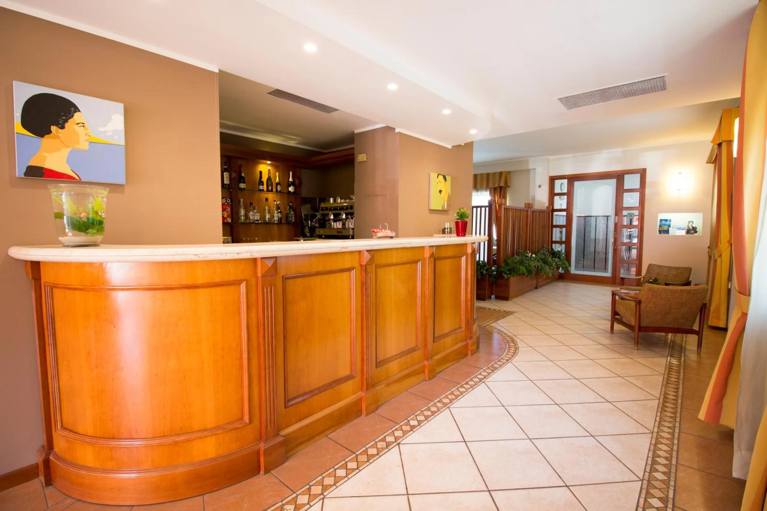 Lobby or reception in Hotel Europa