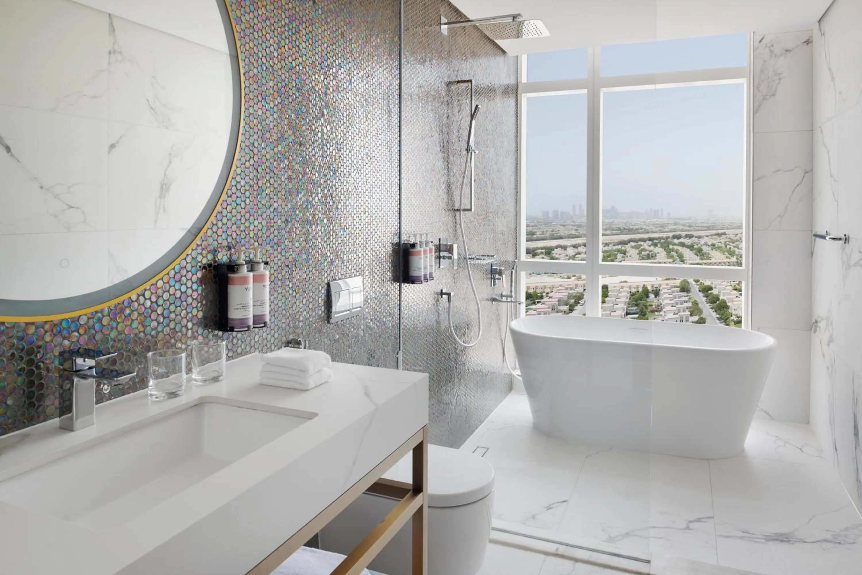 Bathroom in Movenpick Jumeirah Village Triangle