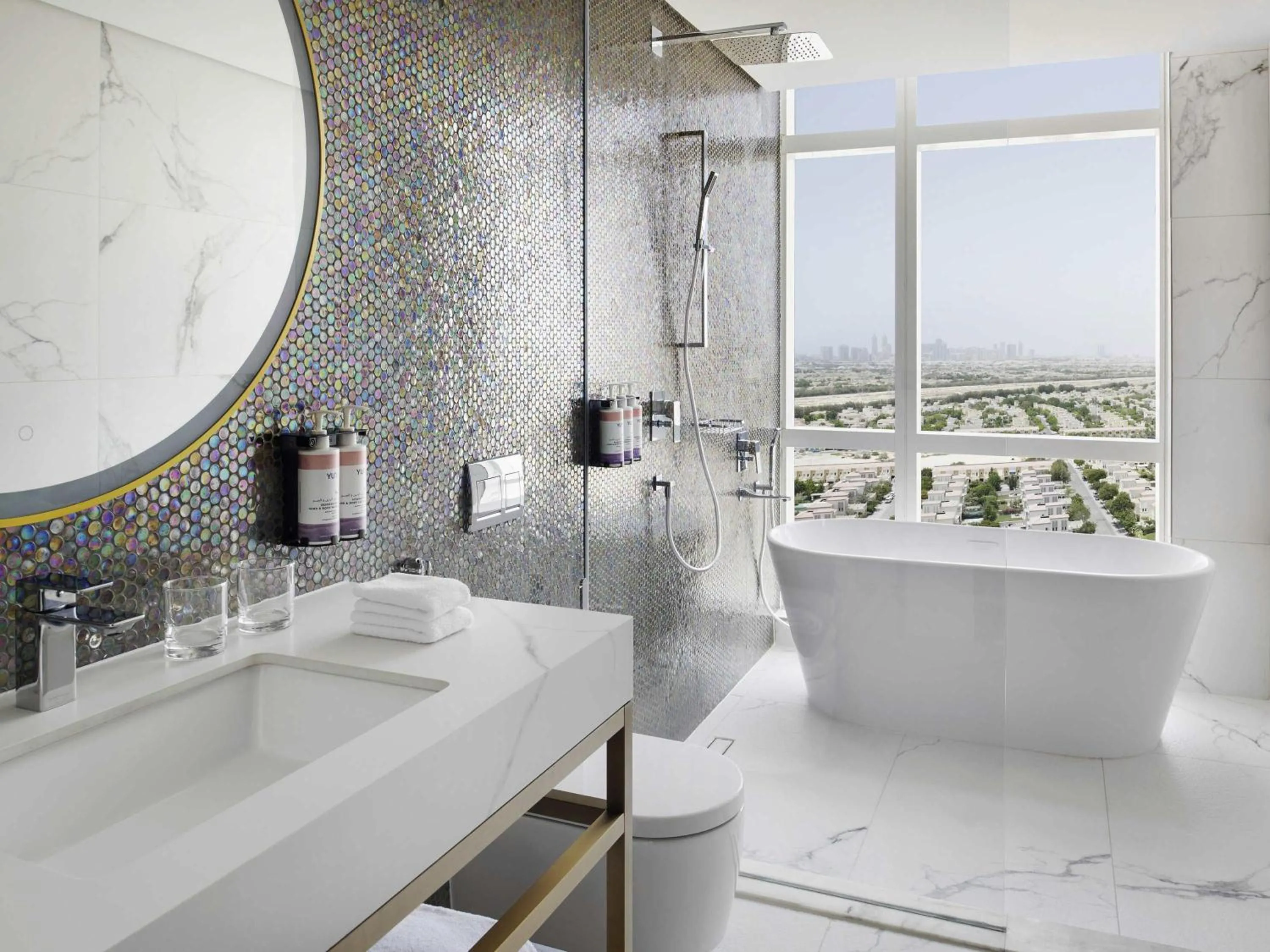 Bedroom in Movenpick Jumeirah Village Triangle