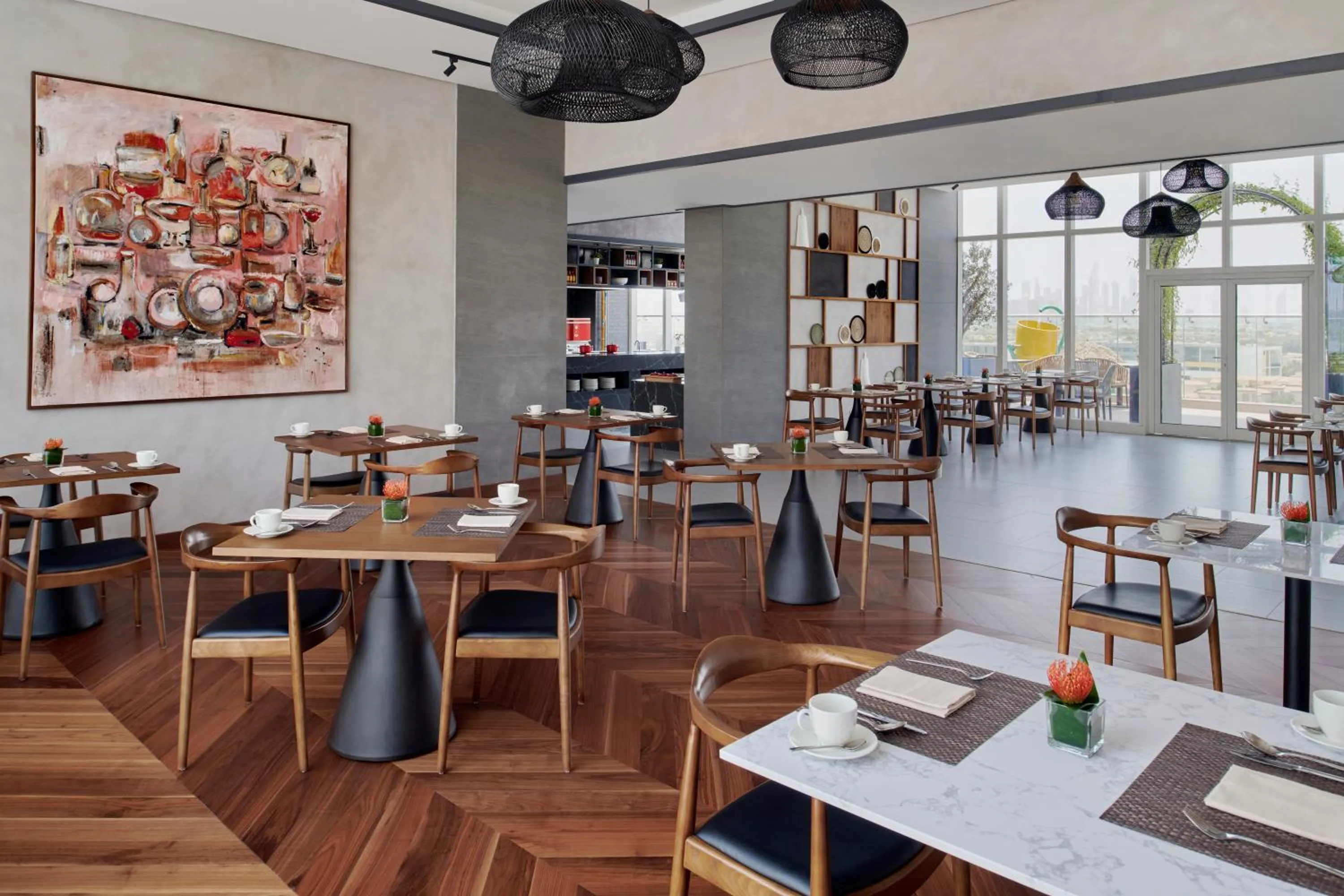 Restaurant/places to eat in Movenpick Jumeirah Village Triangle