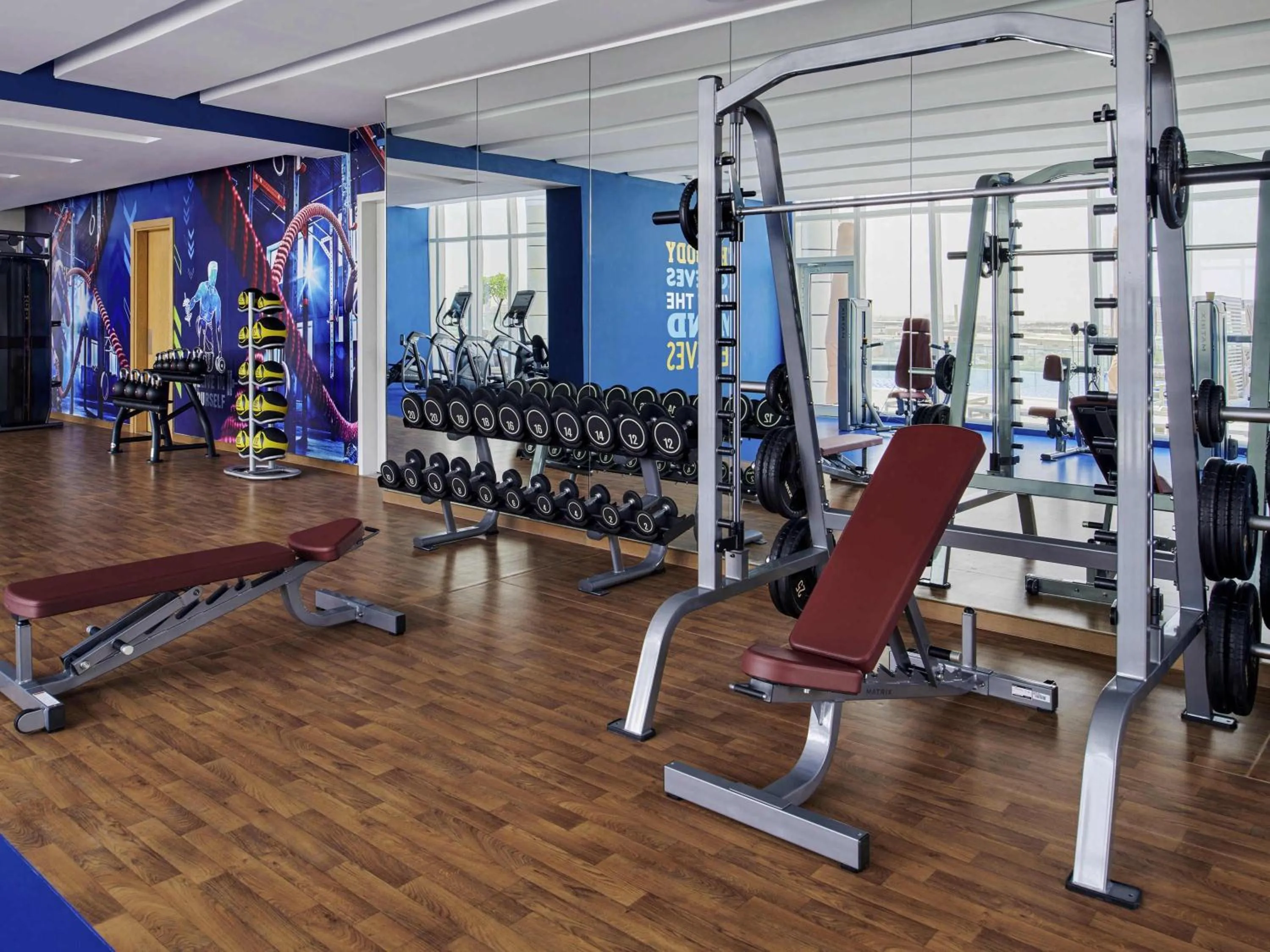 Fitness centre/facilities in Movenpick Jumeirah Village Triangle