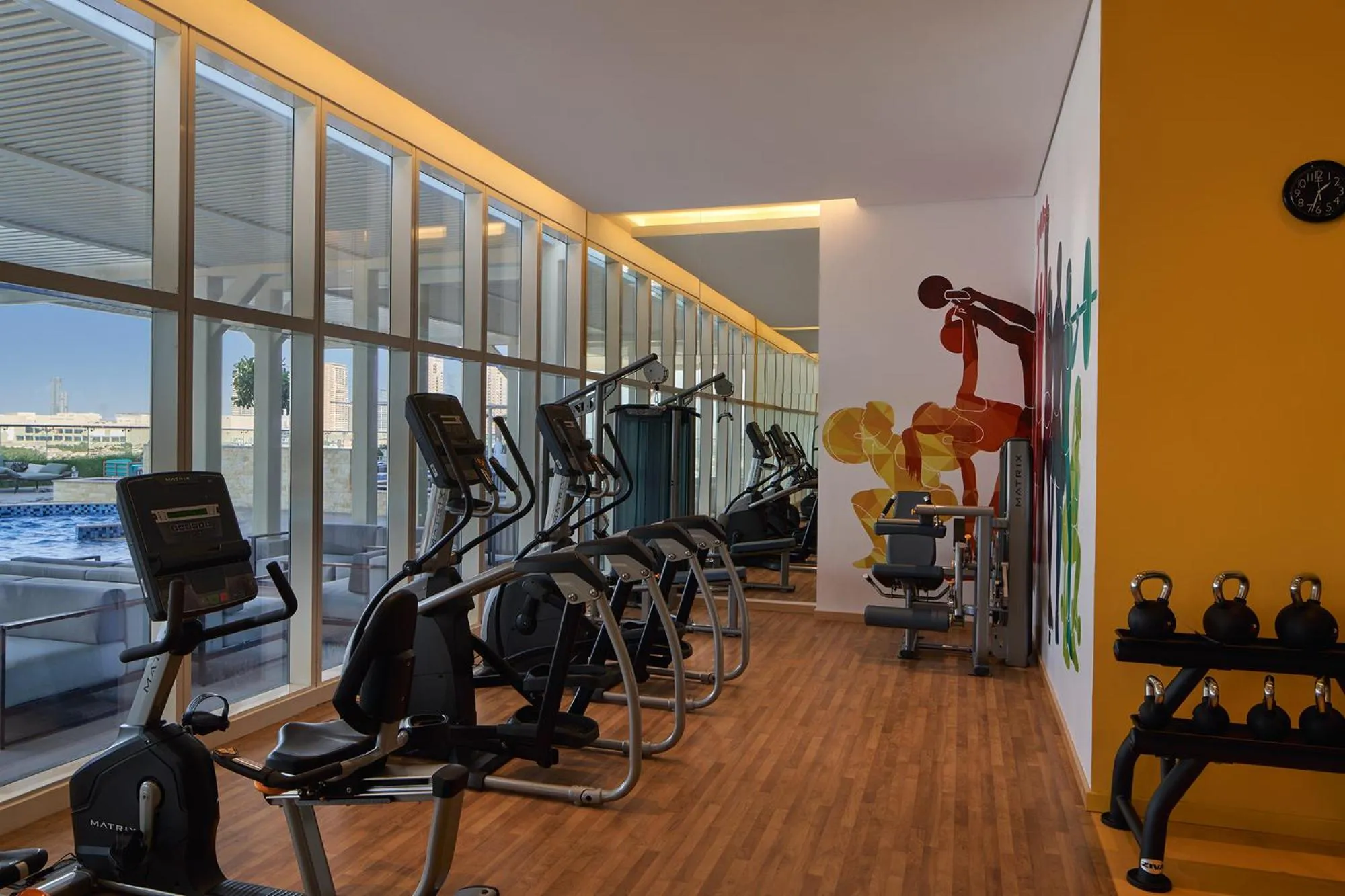 Fitness centre/facilities in Movenpick Jumeirah Village Triangle