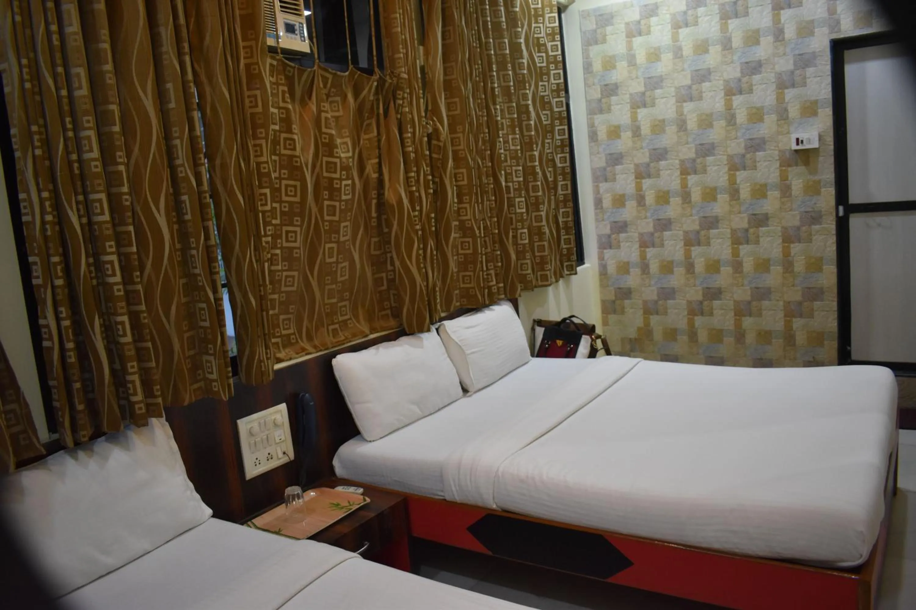 Photo of the whole room, Bed in Hotel Sea View - Near Taj Hotel