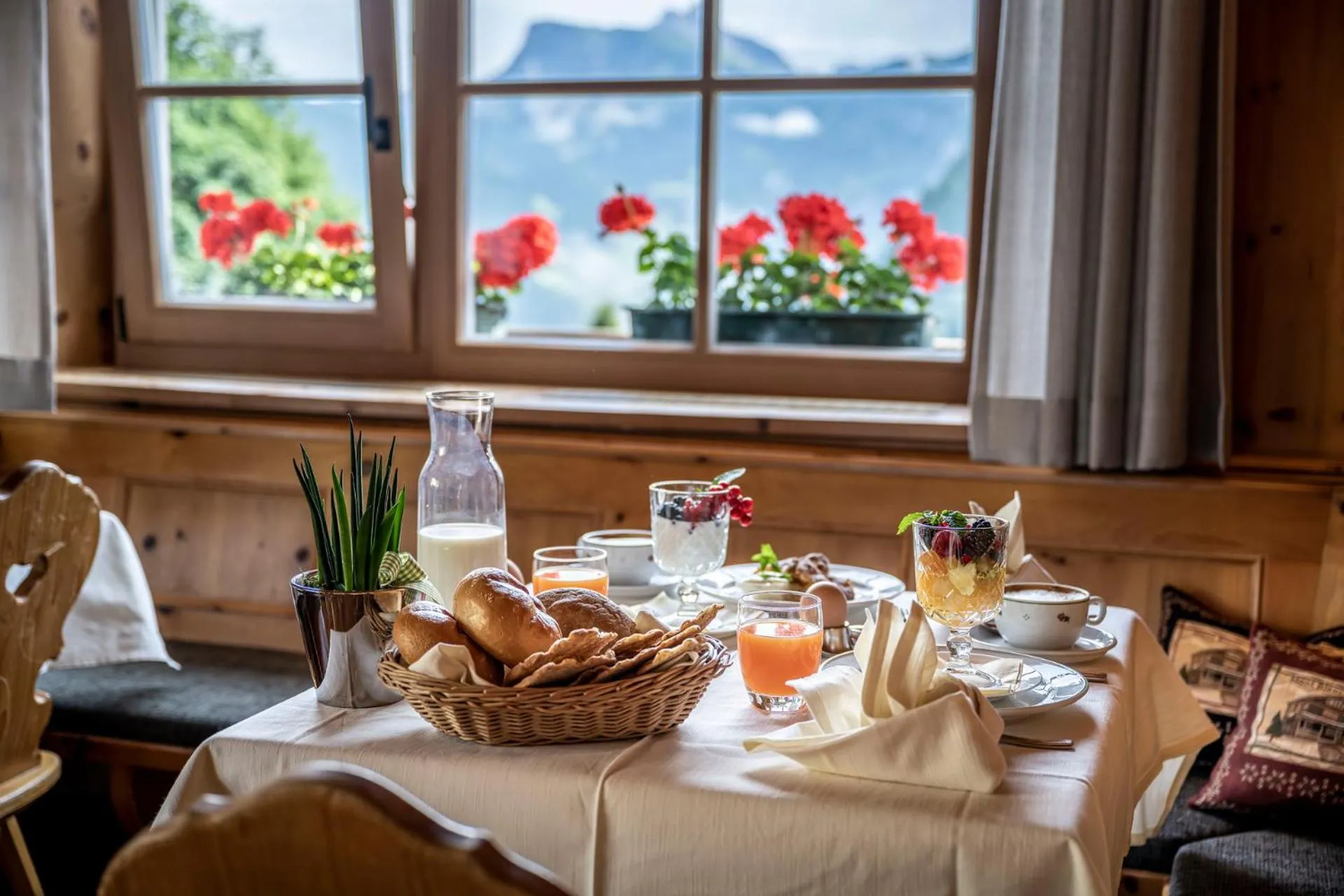 Continental breakfast in Hotel Platz