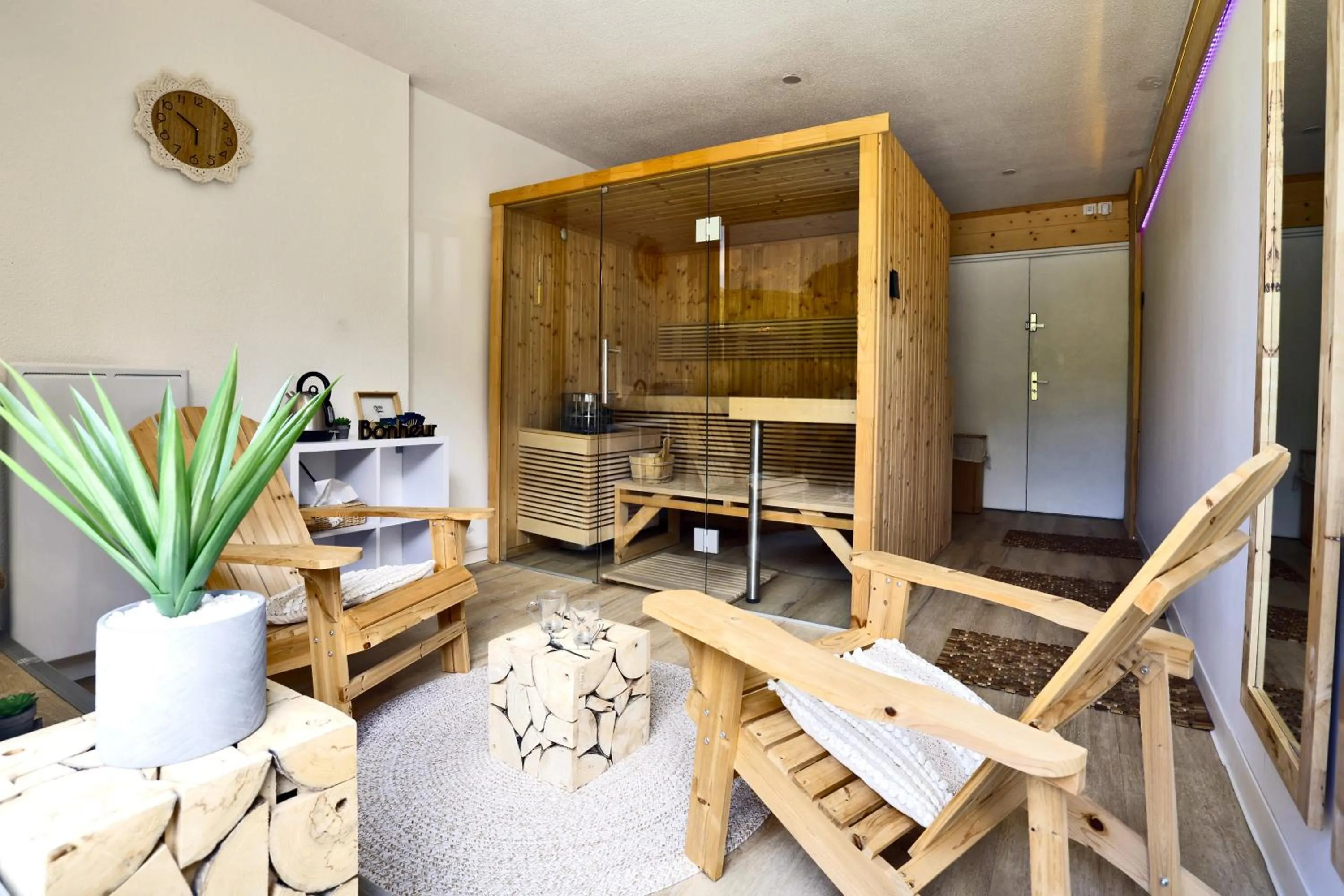 Sauna in Le Balcon des Ecrins