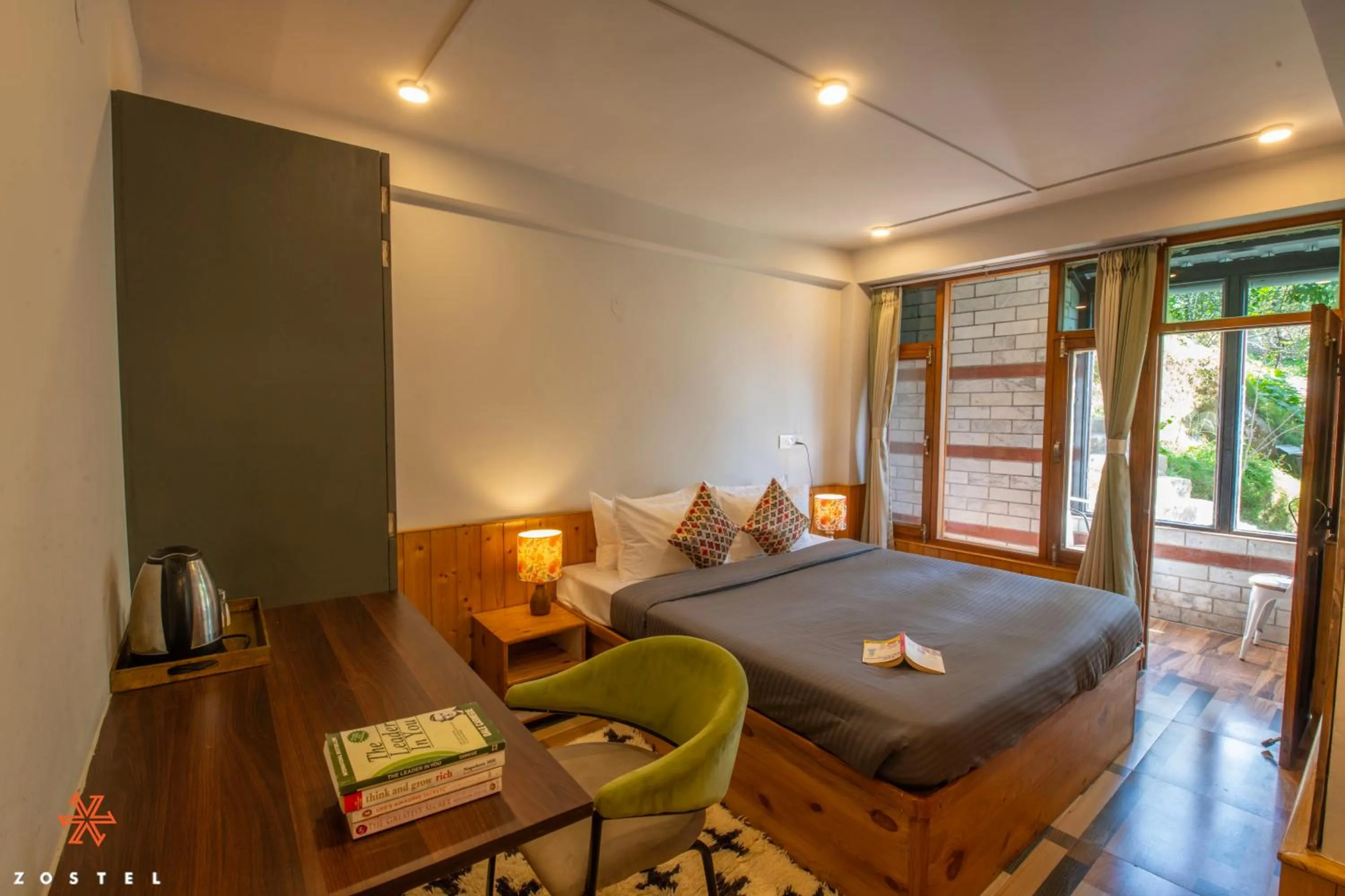 Bed in Zostel Manali, Vashisht