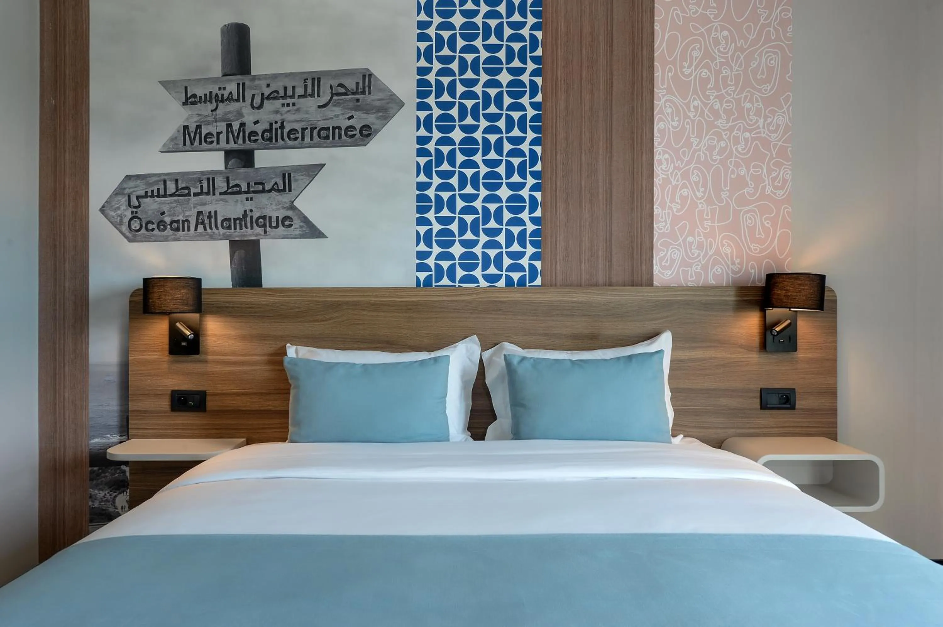 Bed in Occidental Tanger