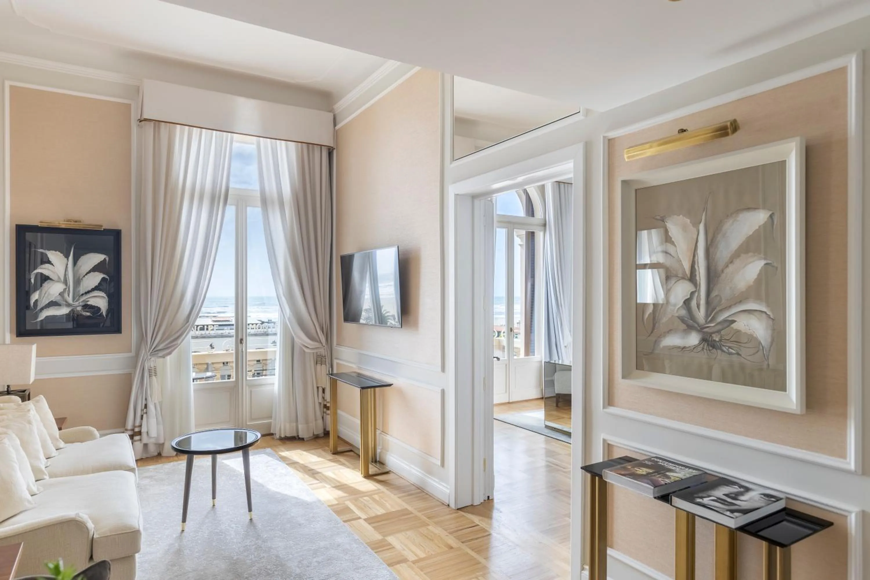 Living room in Grand Hotel Principe Di Piemonte