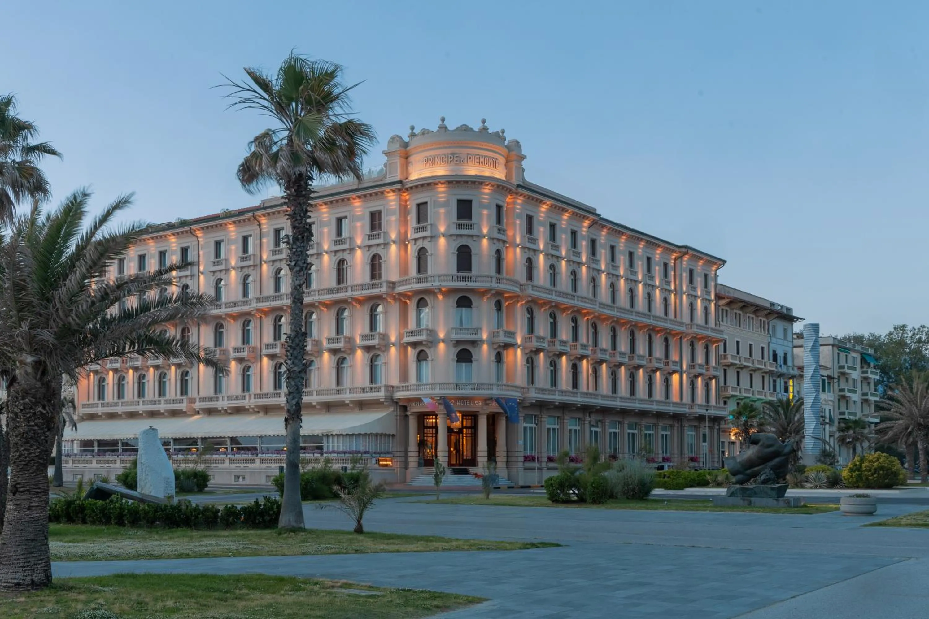 Property building in Grand Hotel Principe Di Piemonte