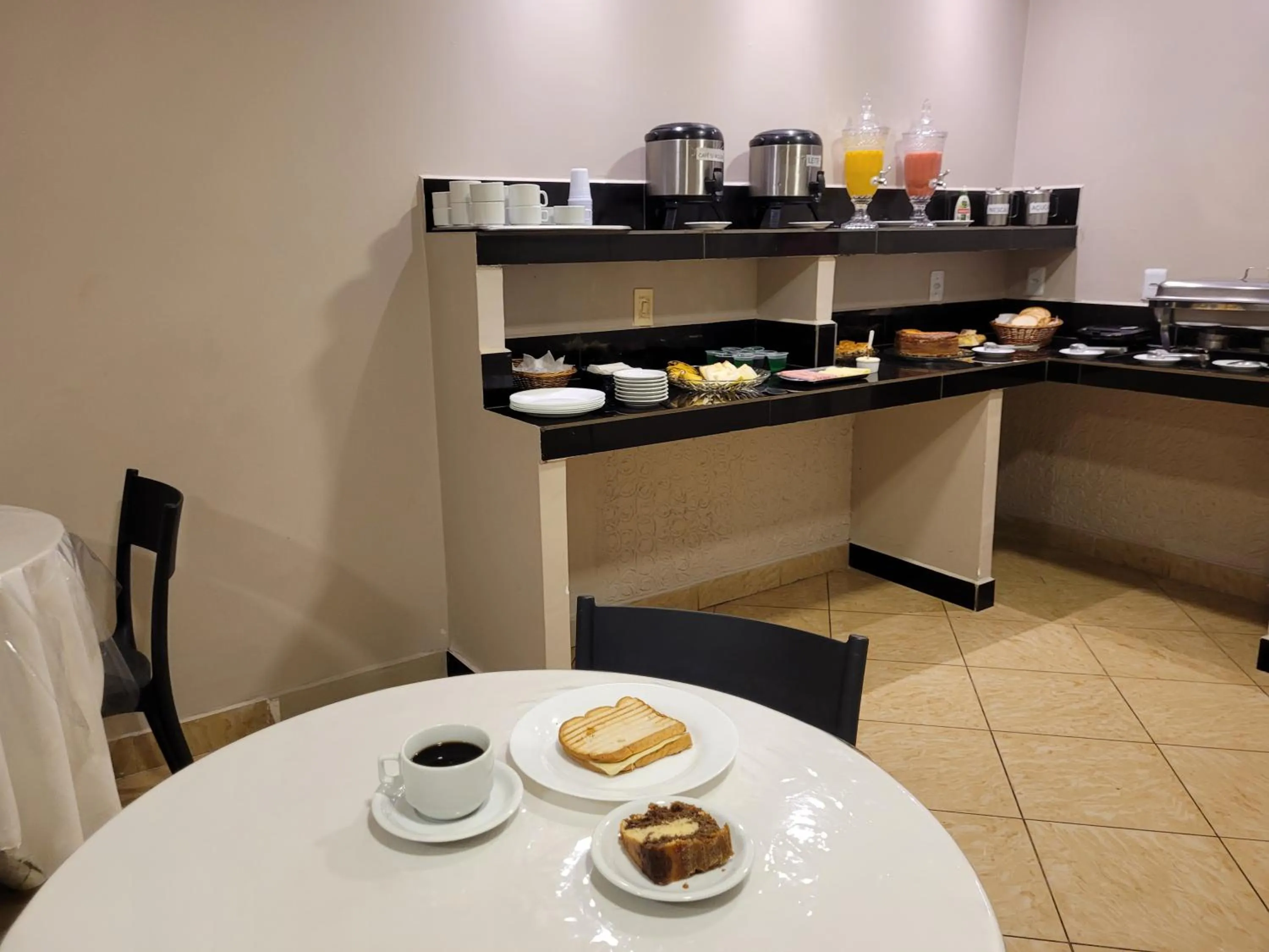 Buffet breakfast in Lamour Hotel