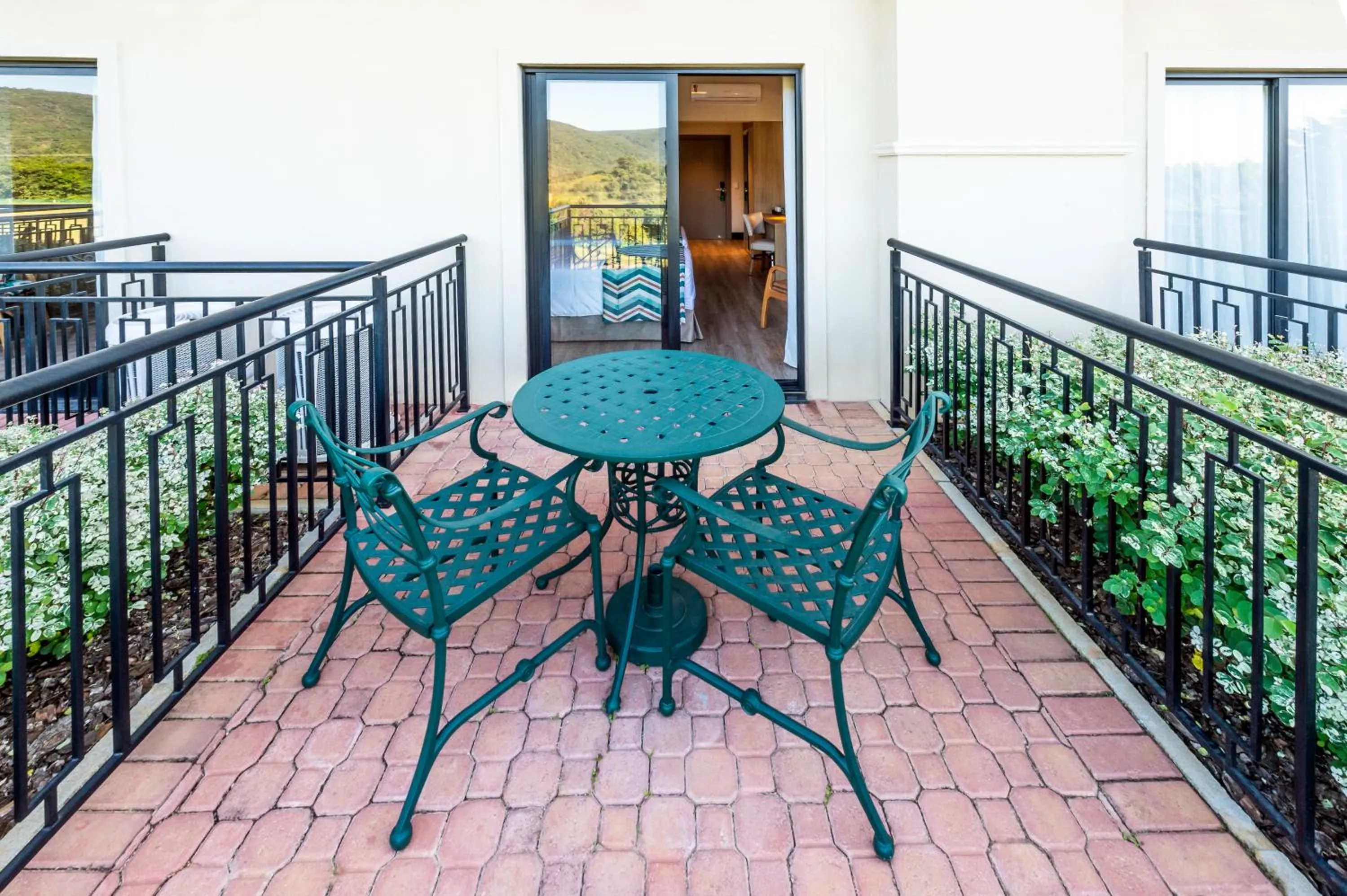 Patio in Japy Golf Resort Hotel