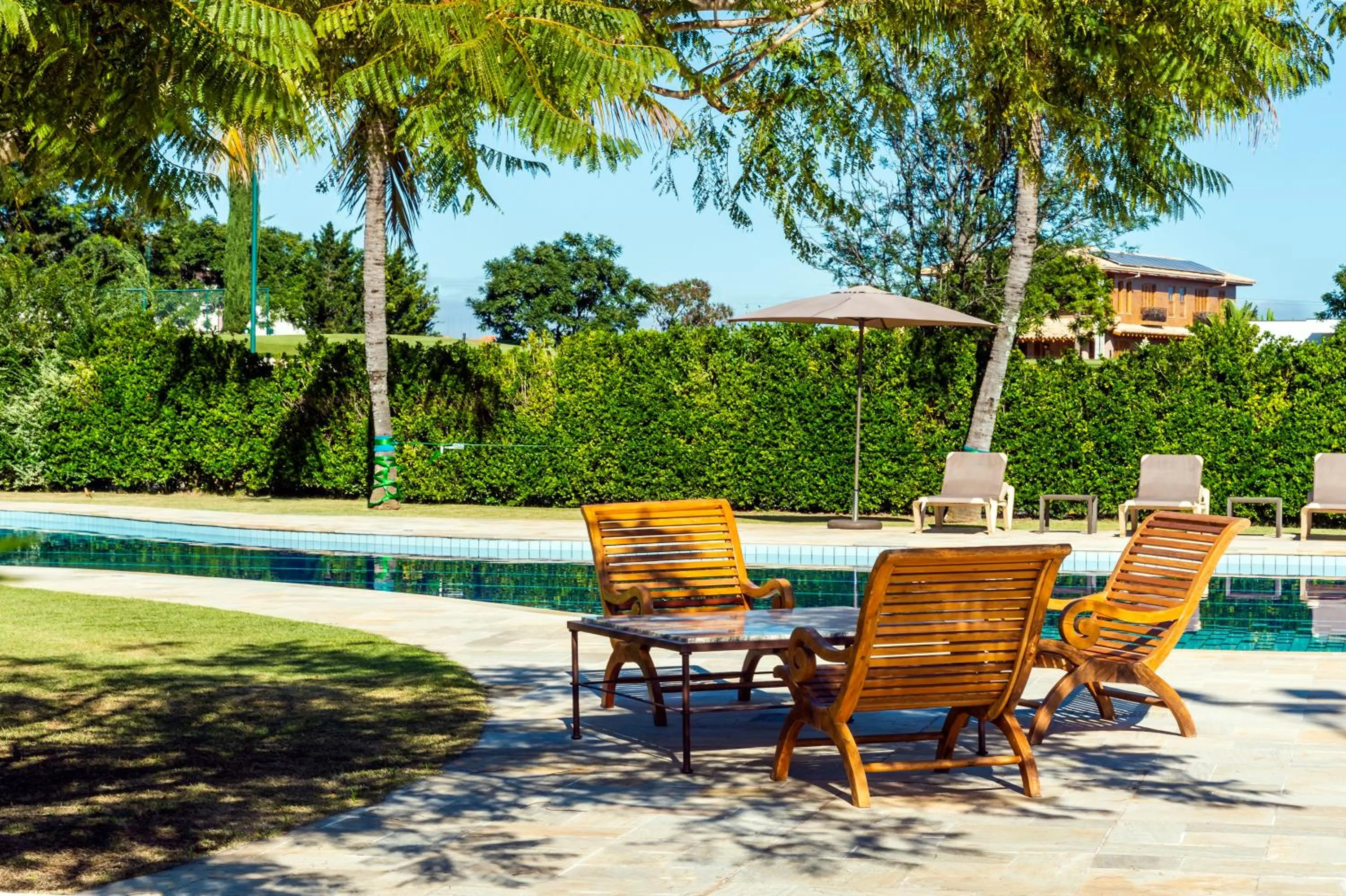 Swimming pool in Japy Golf Resort Hotel