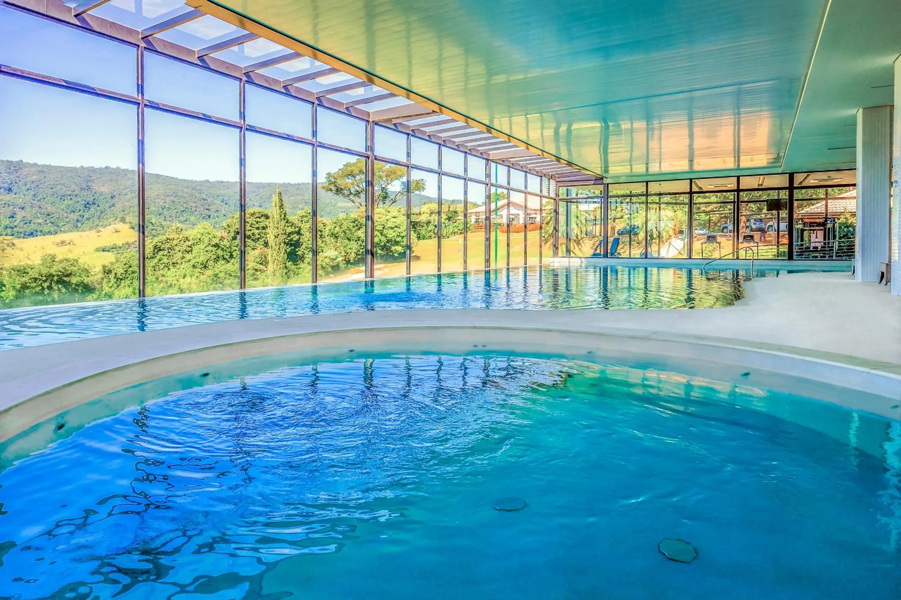 Pool view in Japy Golf Resort Hotel