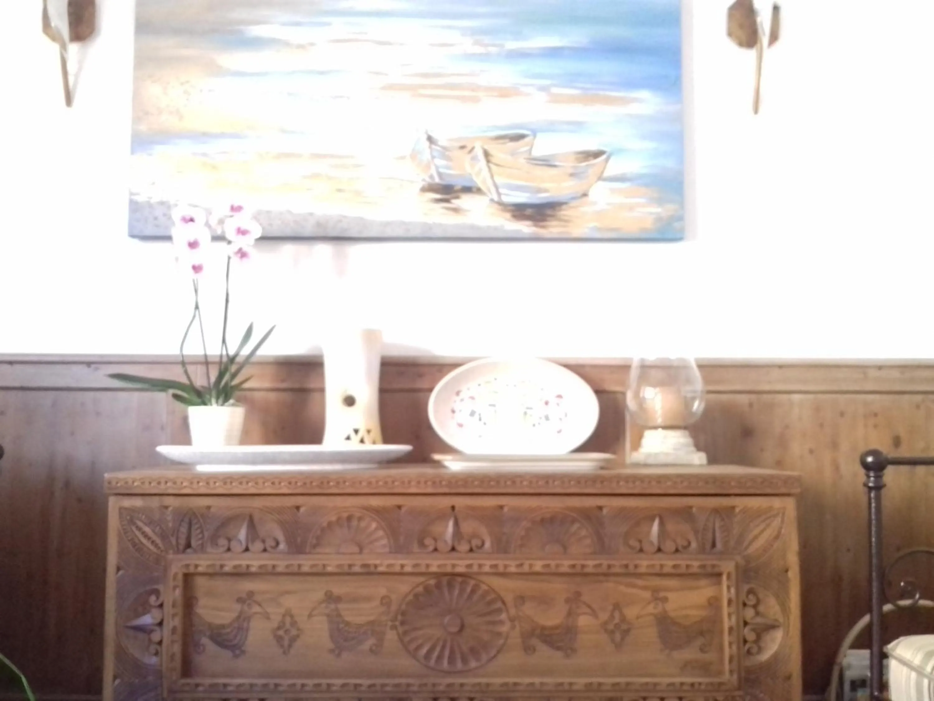 Lobby or reception in Castello Di Tavolara