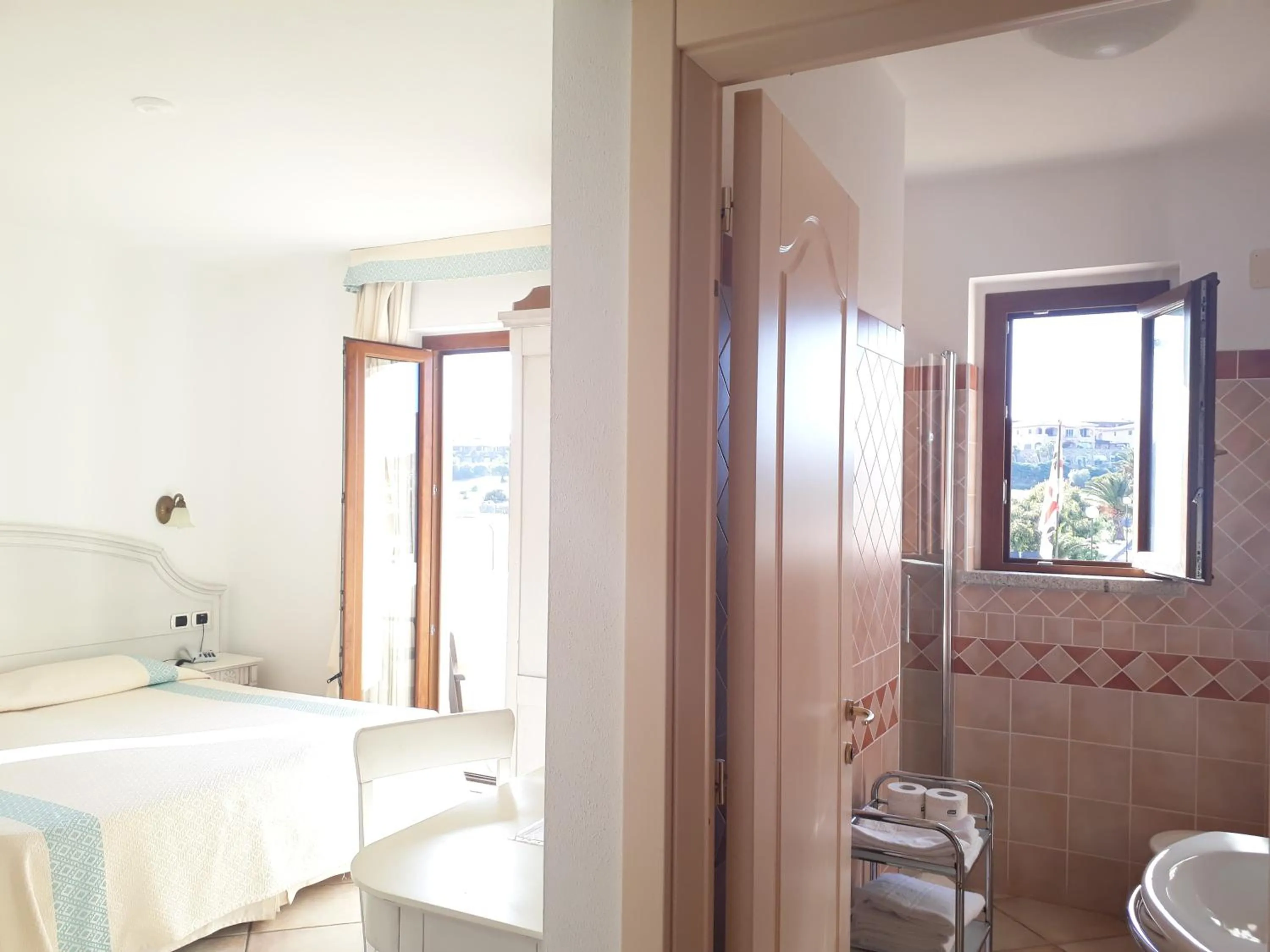 Bathroom in Castello Di Tavolara