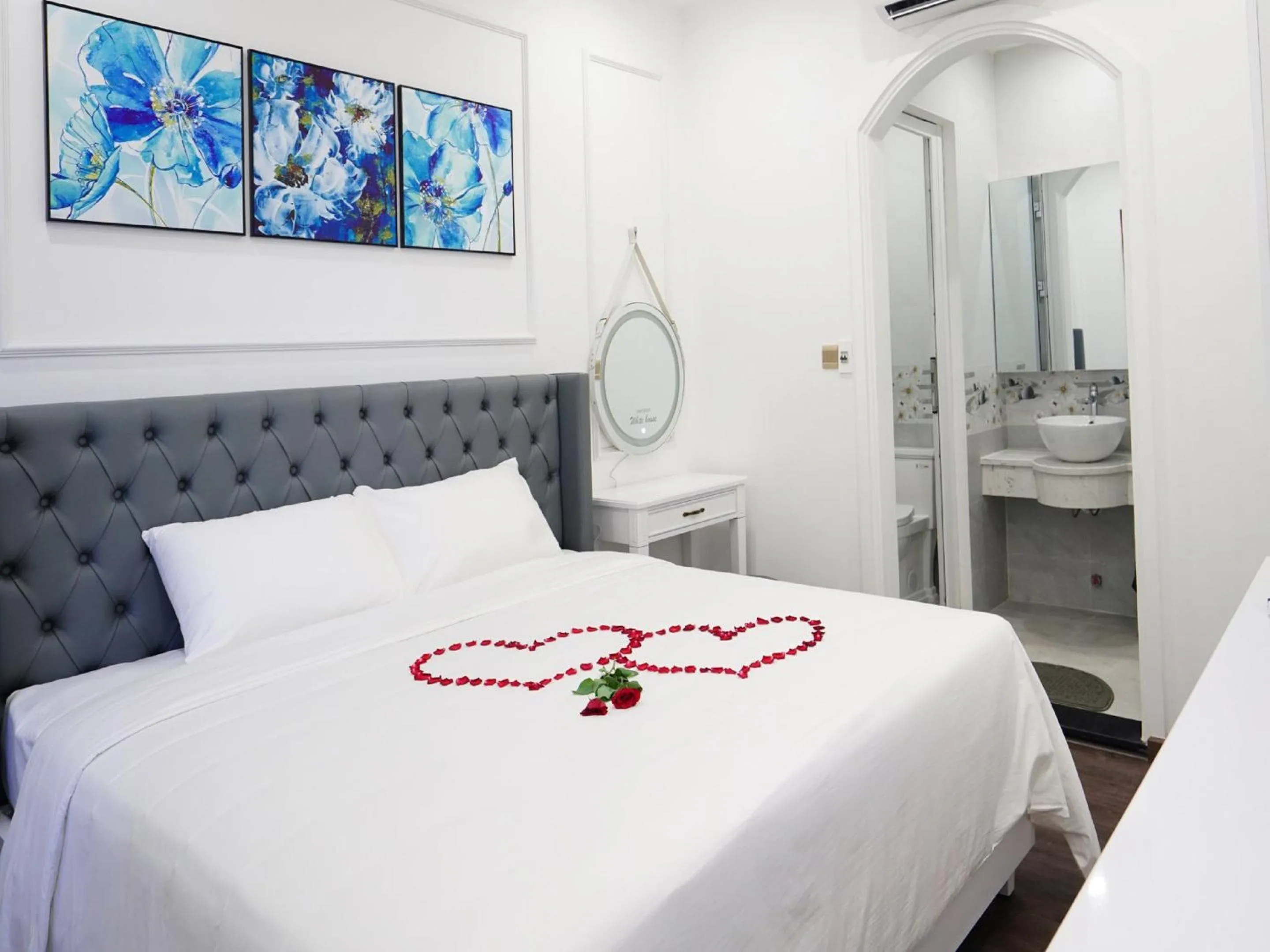 Bed in Amy Hotel And Apartment Hue