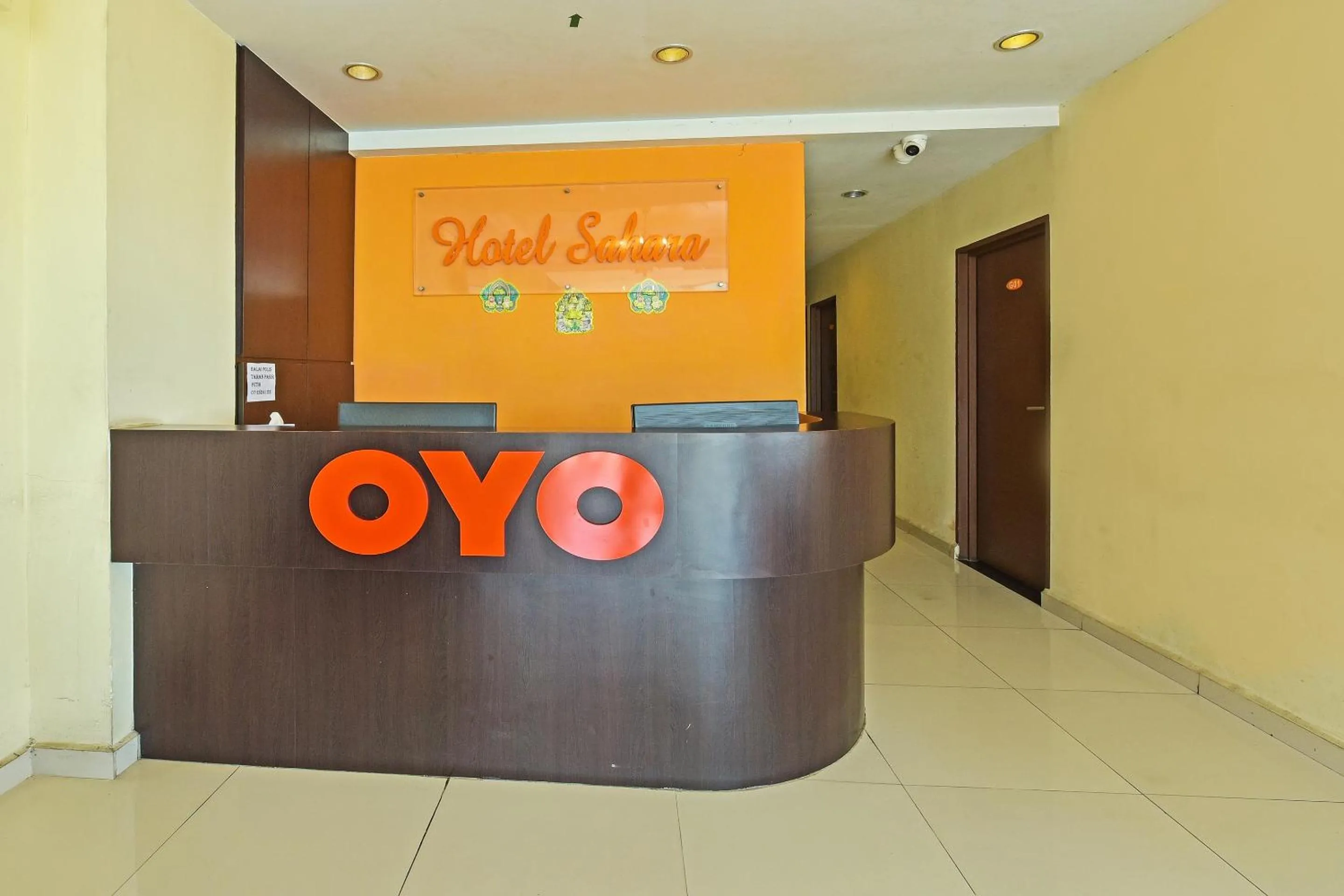 Lobby or reception in OYO 90510 Hotel Sahara