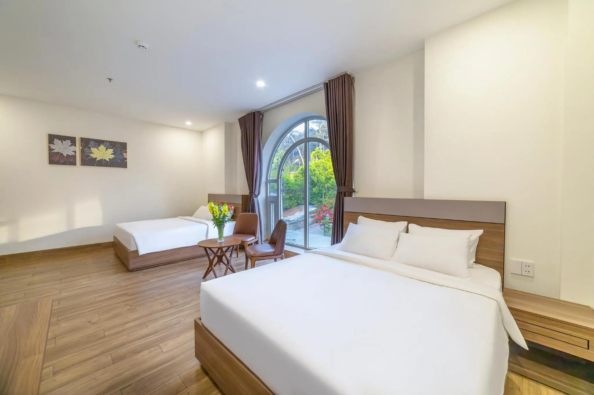 Photo of the whole room, Bed in TALA Dalat Hotel