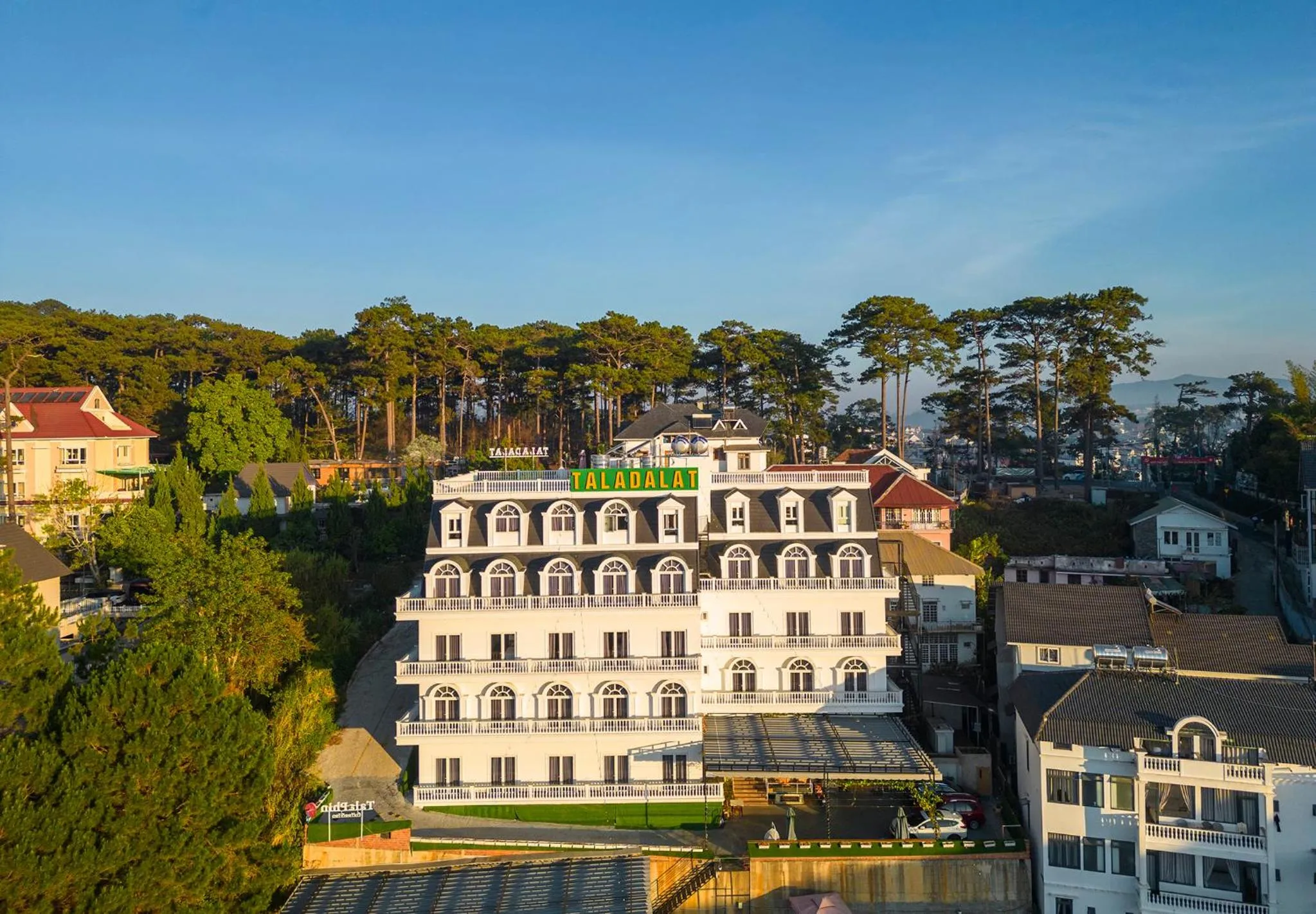 Property building in TALA Dalat Hotel