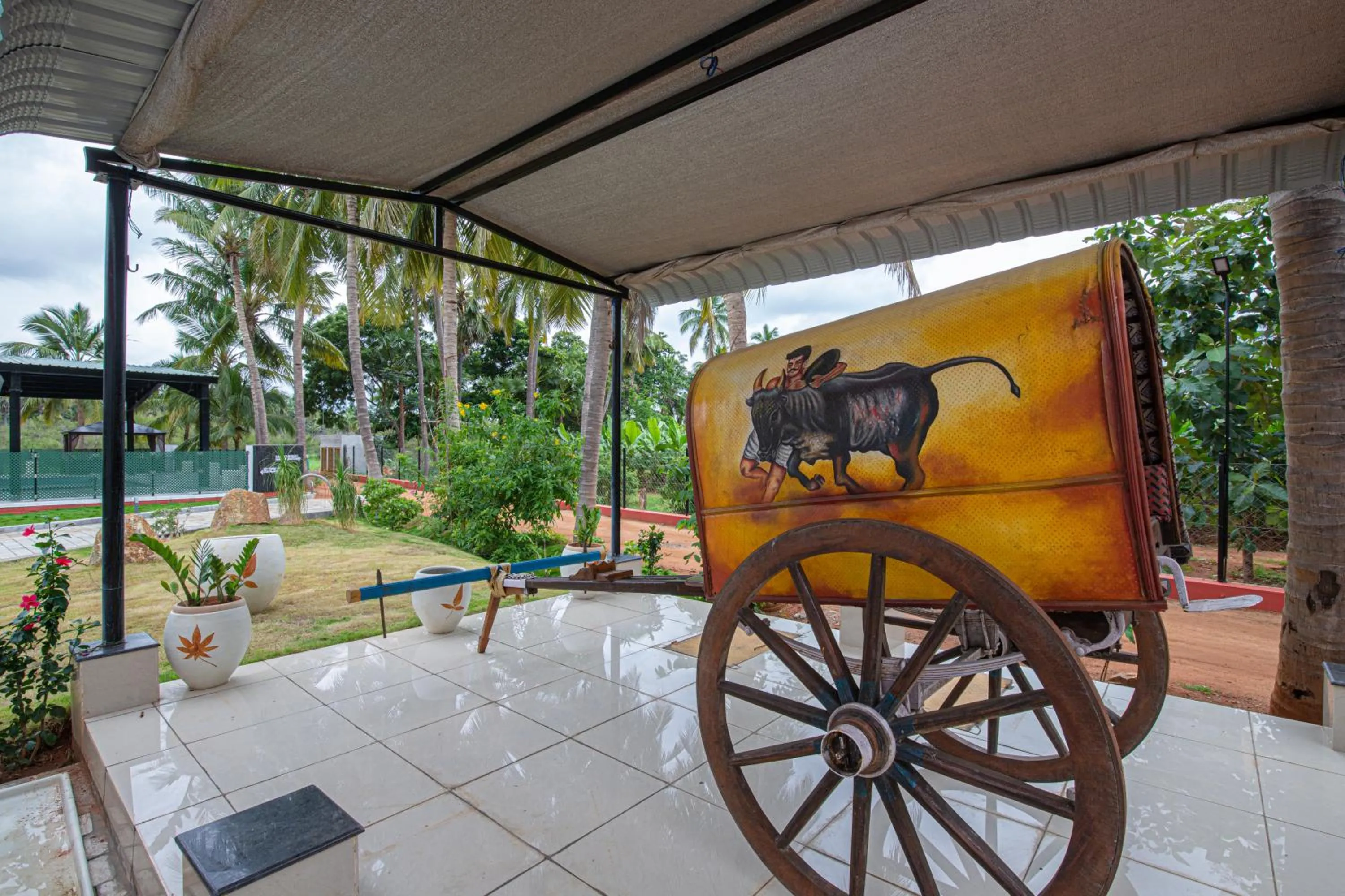 Patio in The Croft Resort - Premium Farm Stay