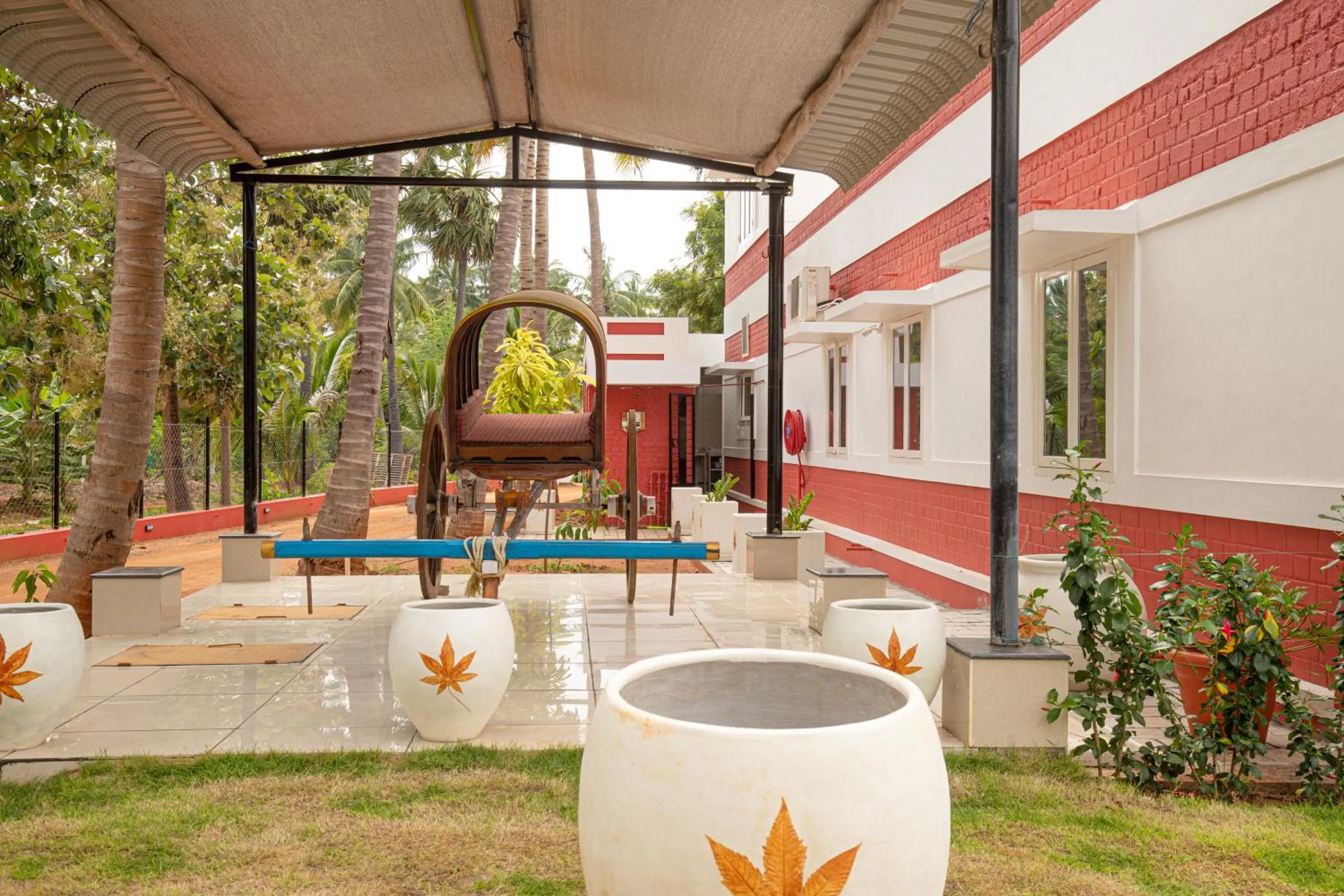 Patio in The Croft Resort - Premium Farm Stay