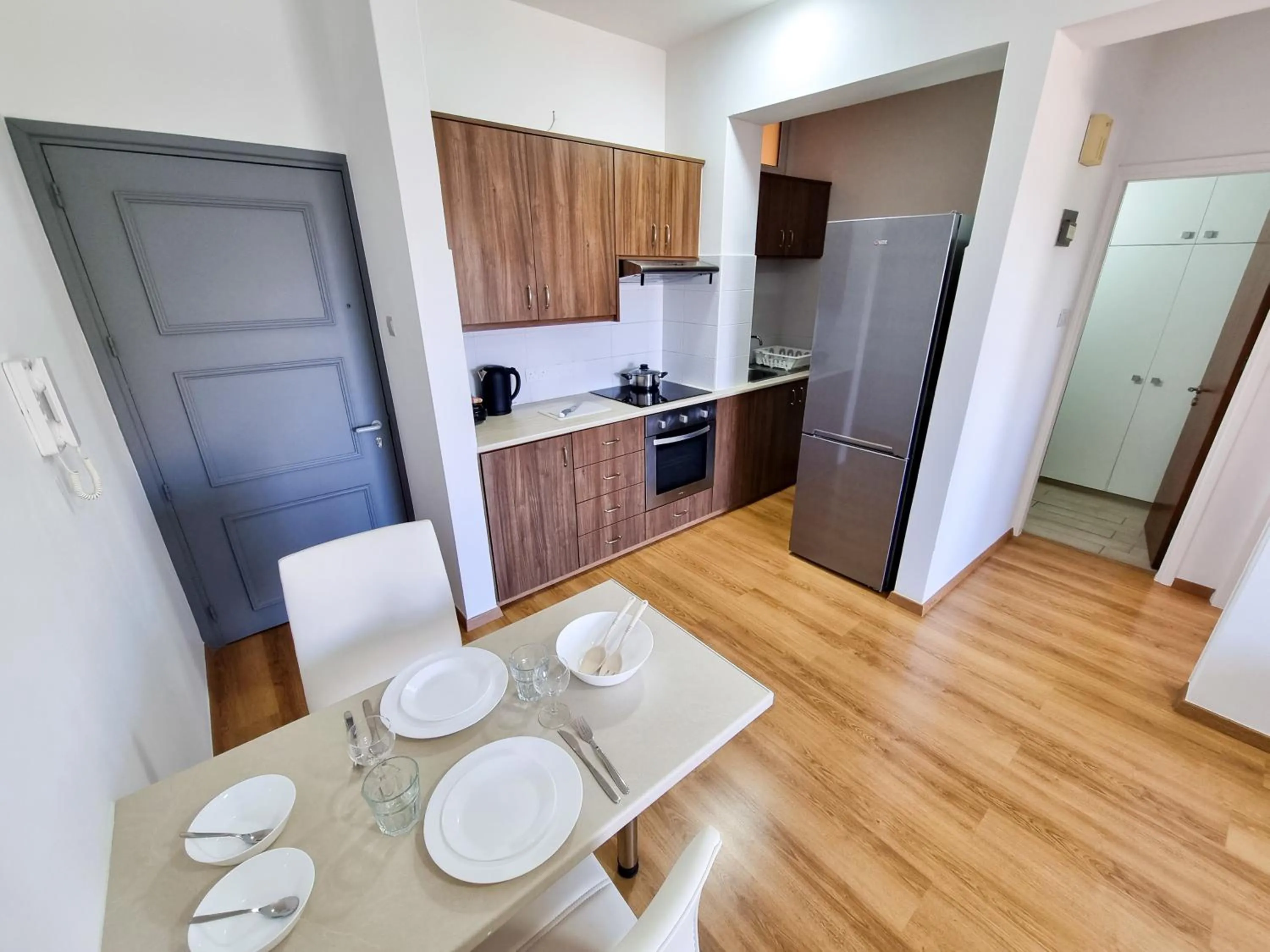 Kitchen or kitchenette in Springfield Park Apartment