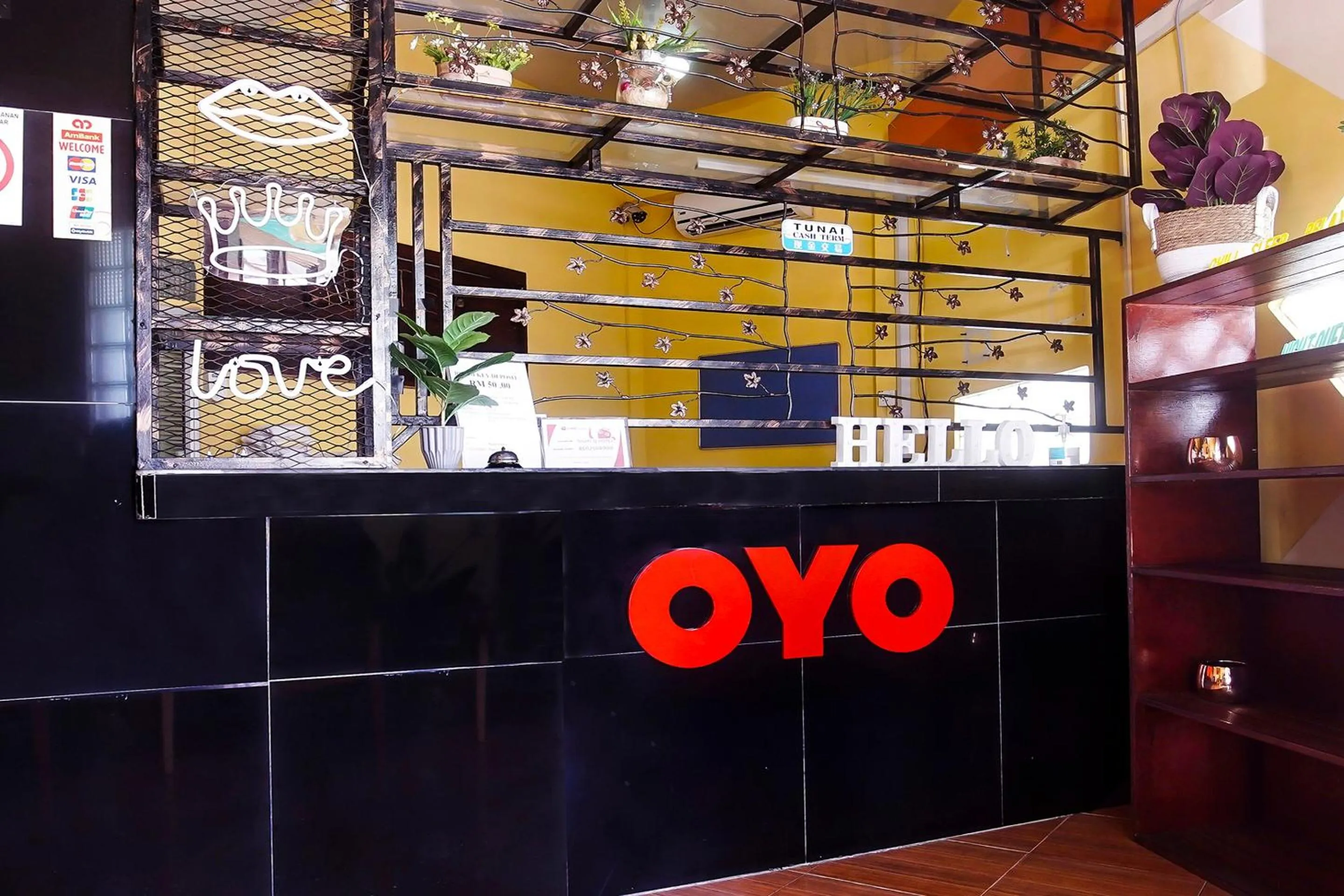 Lobby or reception in Hotel O Night Queen salak Tinggi