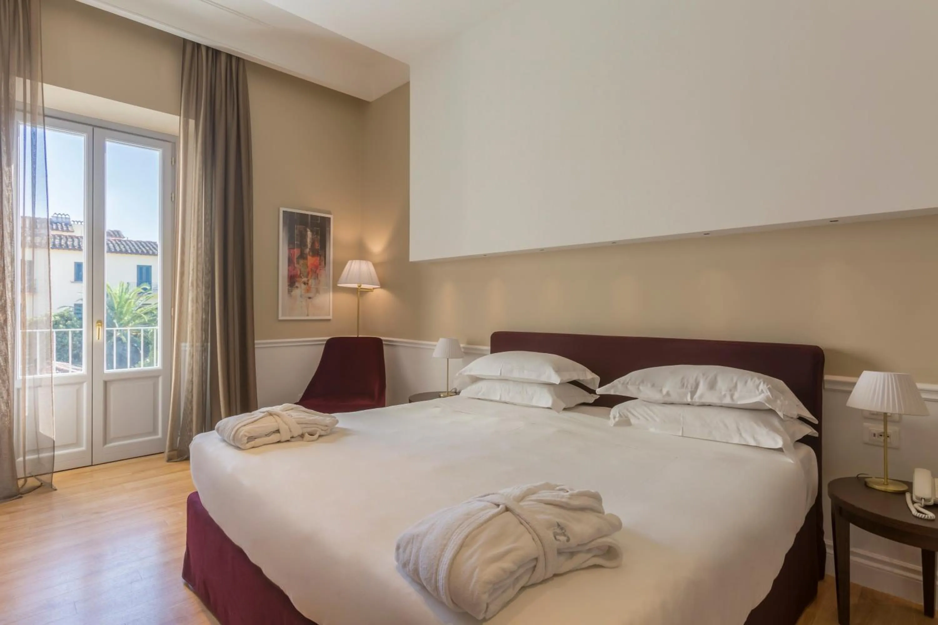 Bedroom, Bed in Palazzo Castri 1874 Spa & Garden