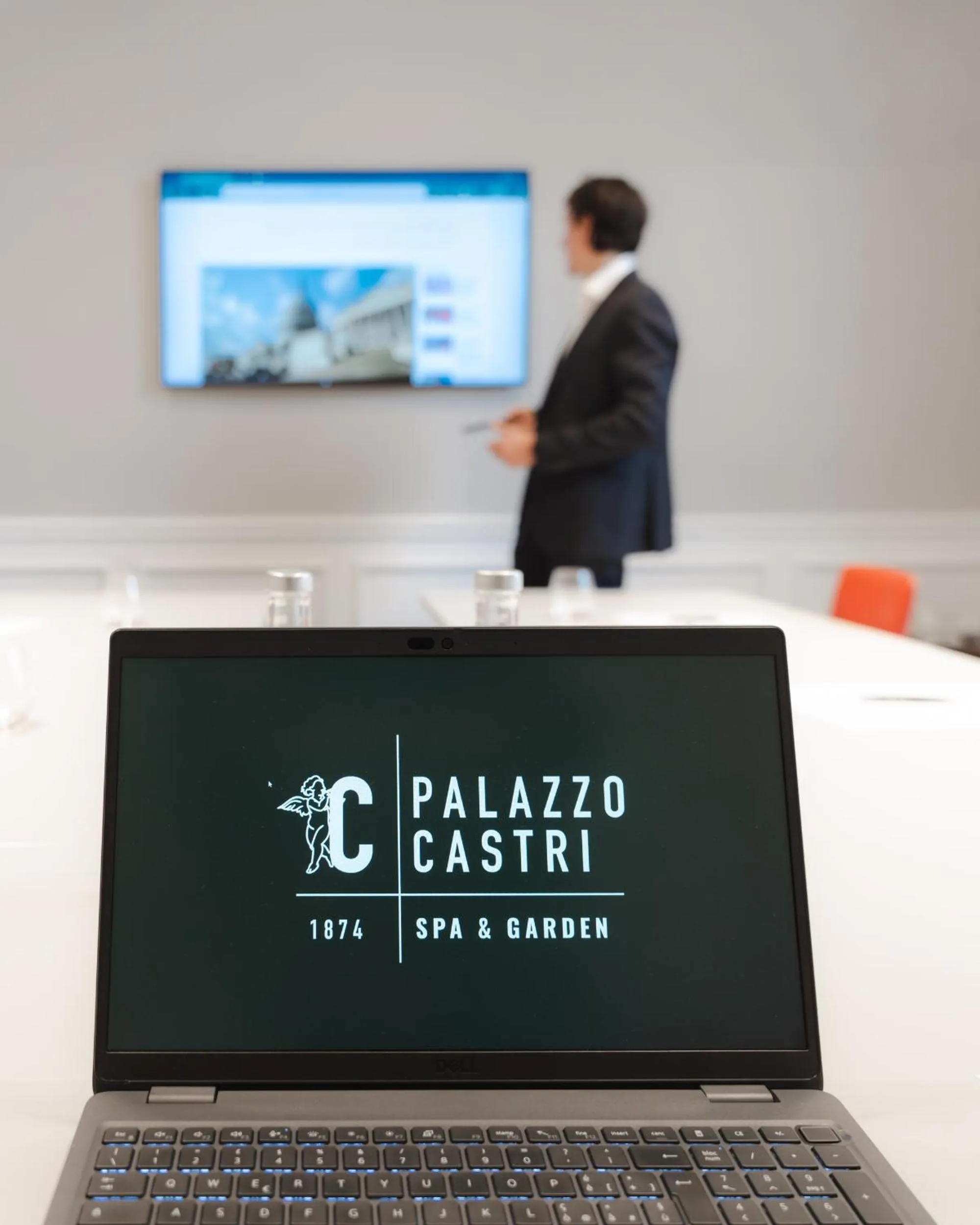 Meeting/conference room in Palazzo Castri 1874 Spa & Garden