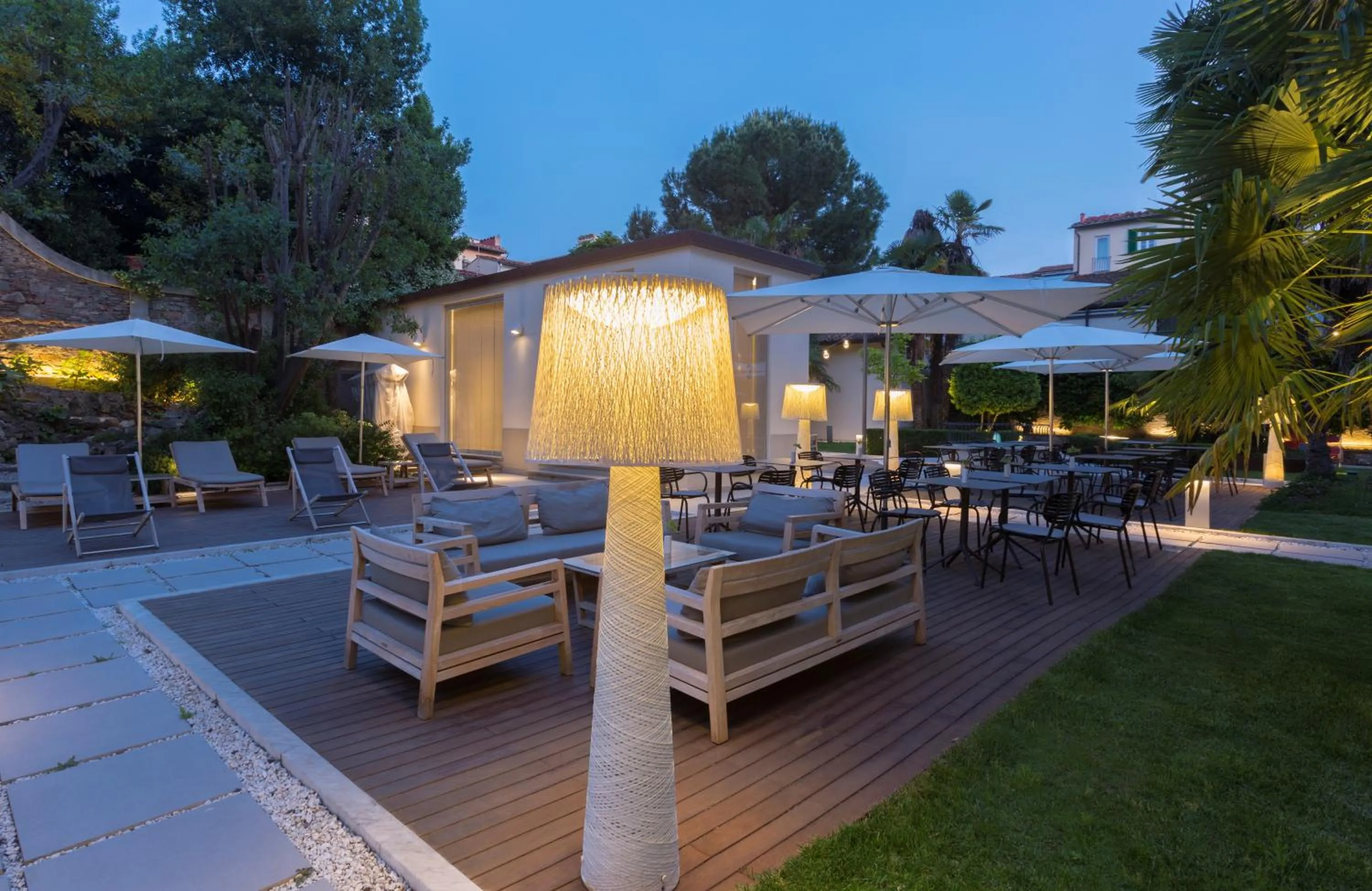 Garden view in Palazzo Castri 1874 Spa & Garden