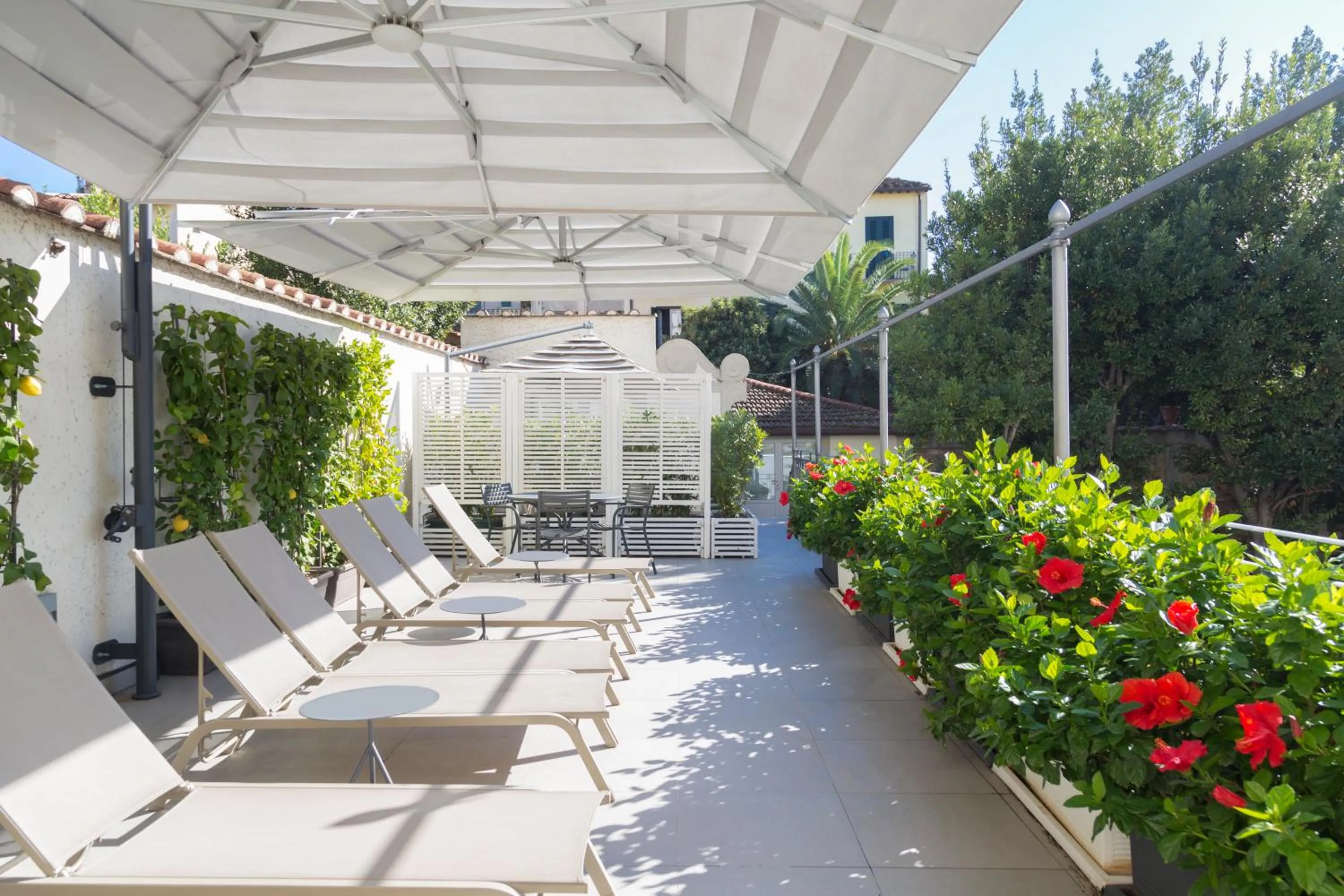 Solarium in Palazzo Castri 1874 Spa & Garden