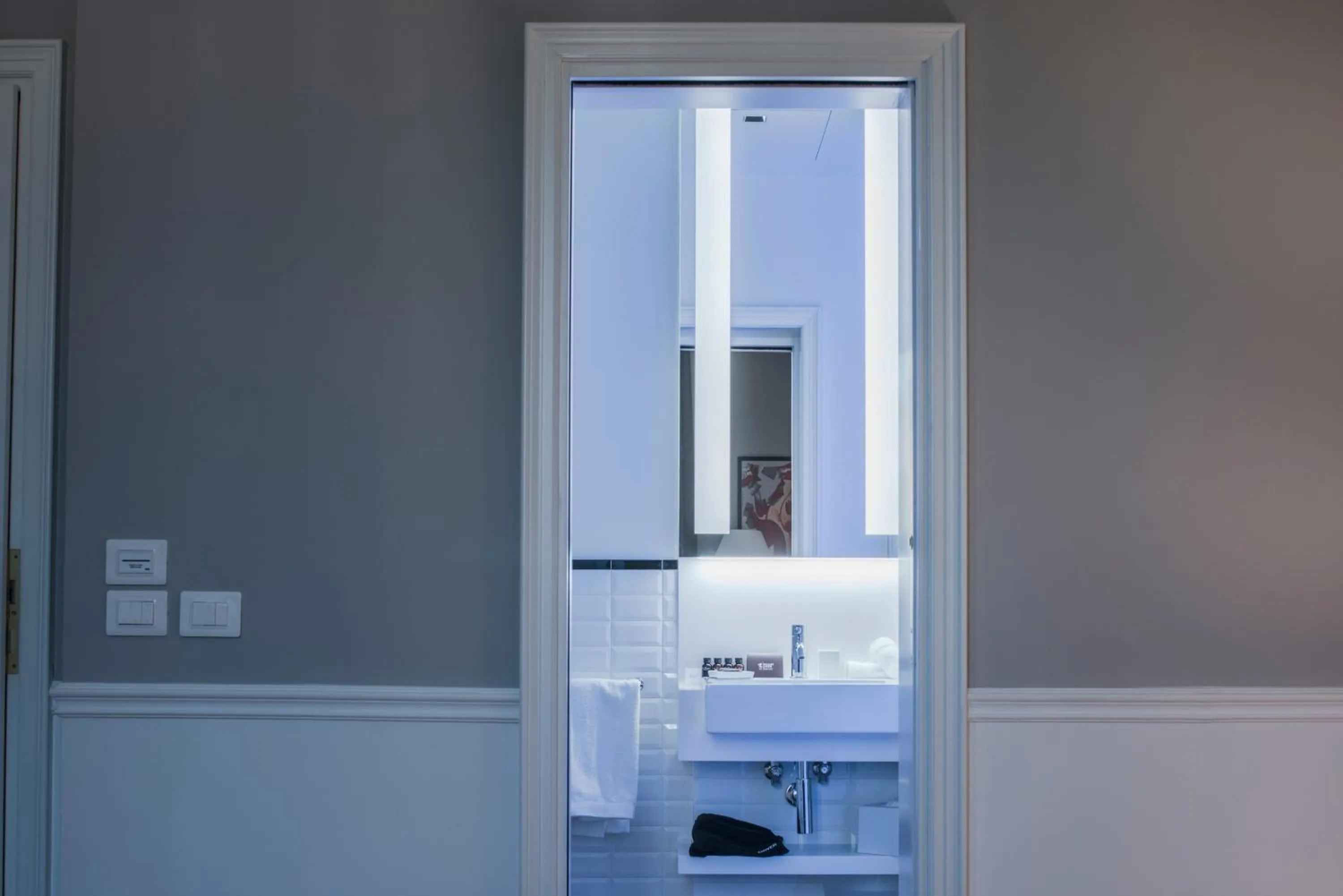 Bathroom in Palazzo Castri 1874 Spa & Garden