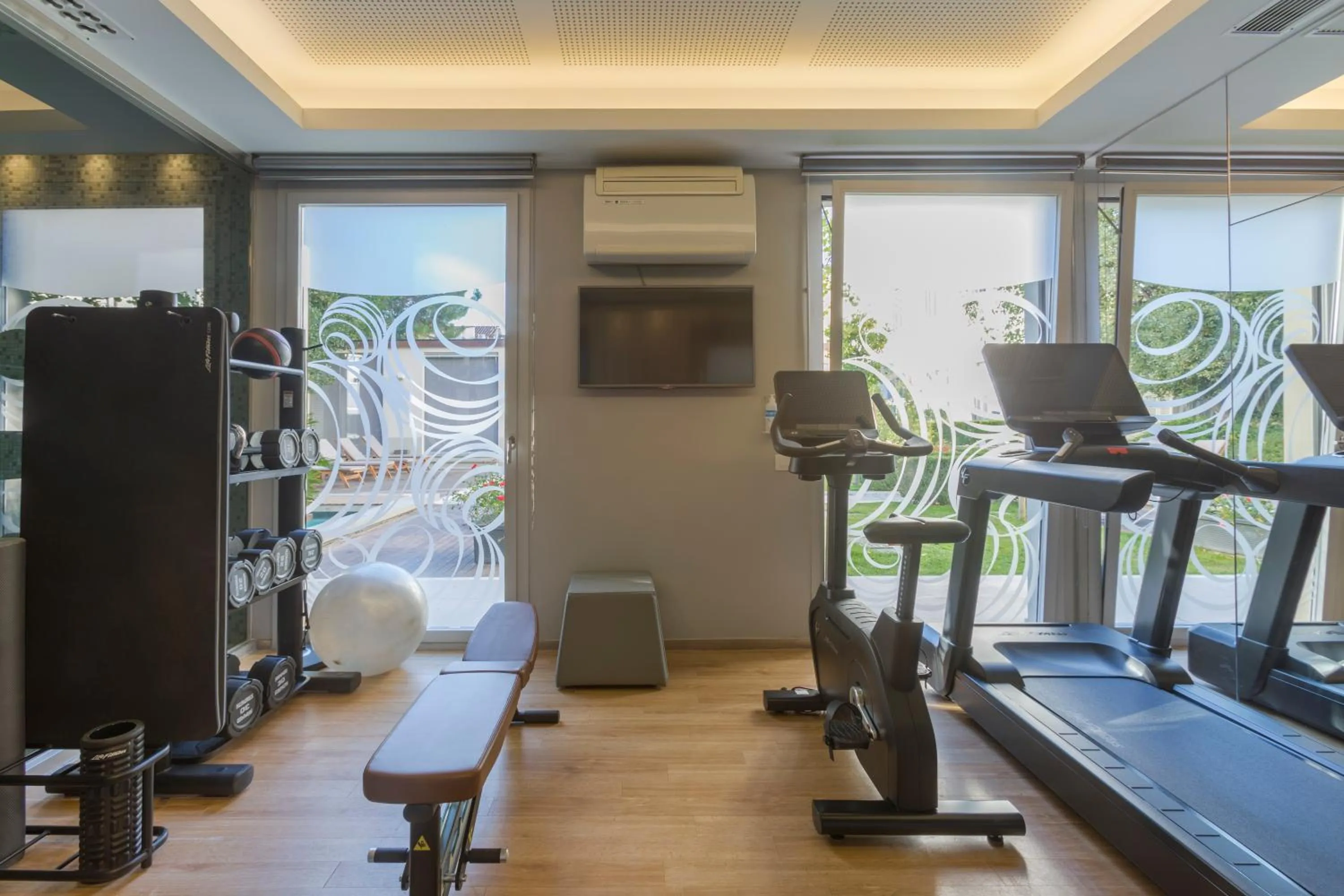 Fitness centre/facilities in Palazzo Castri 1874 Spa & Garden