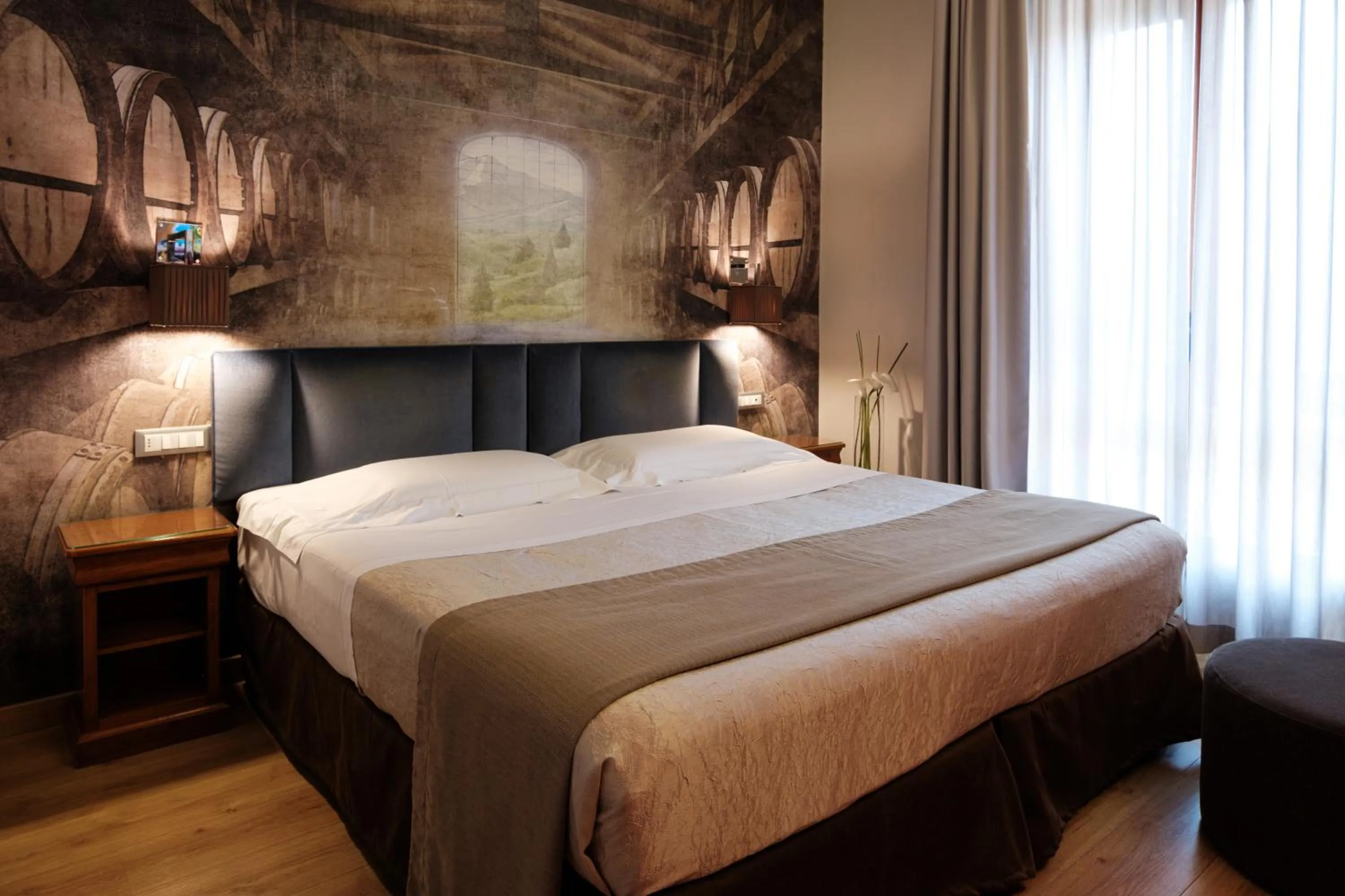 Bed in Hotel Terme Salvarola