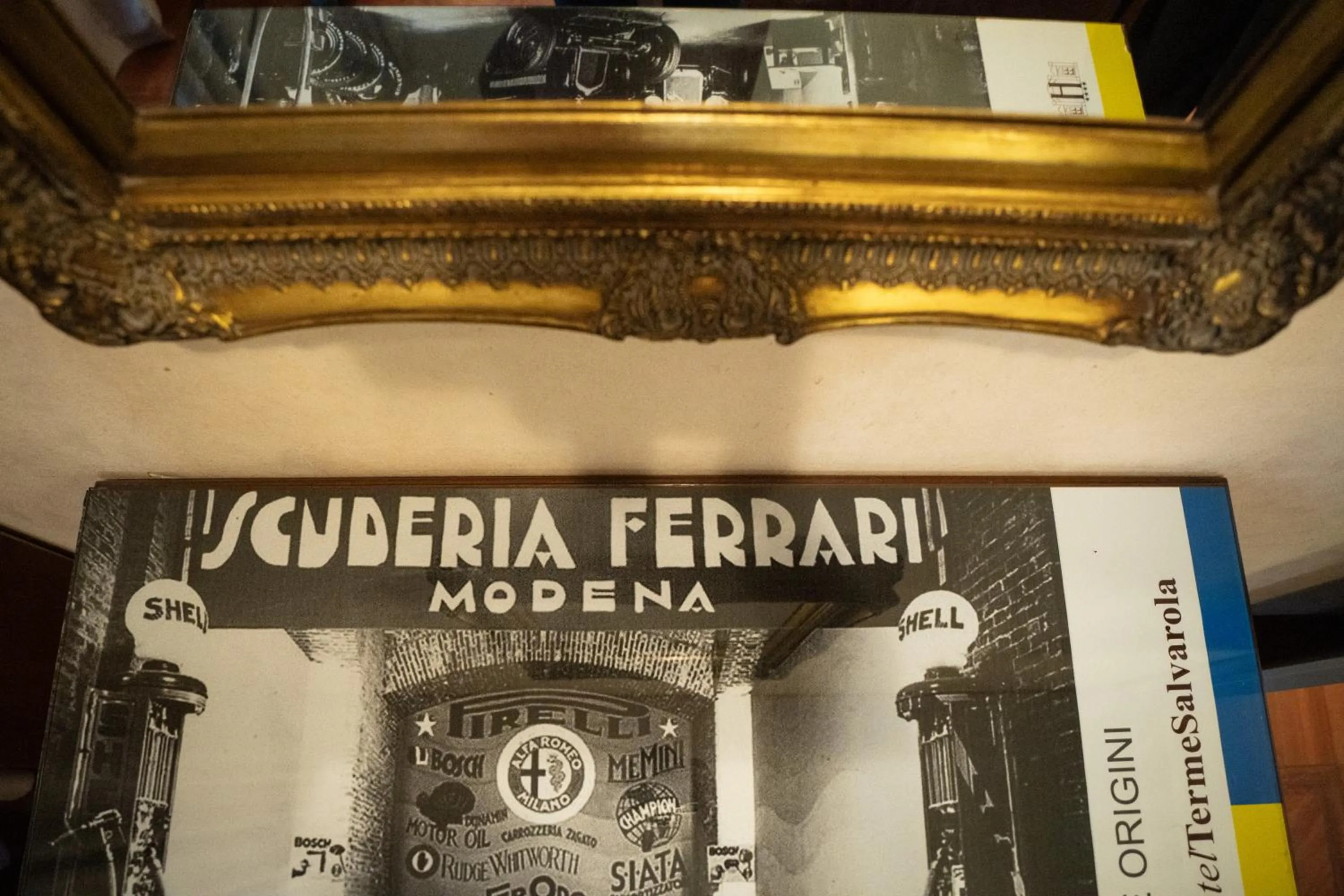 Decorative detail in Hotel Terme Salvarola