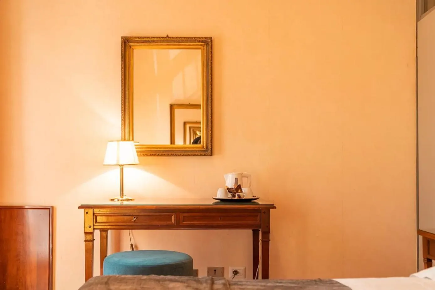 Bed in Hotel Terme Salvarola