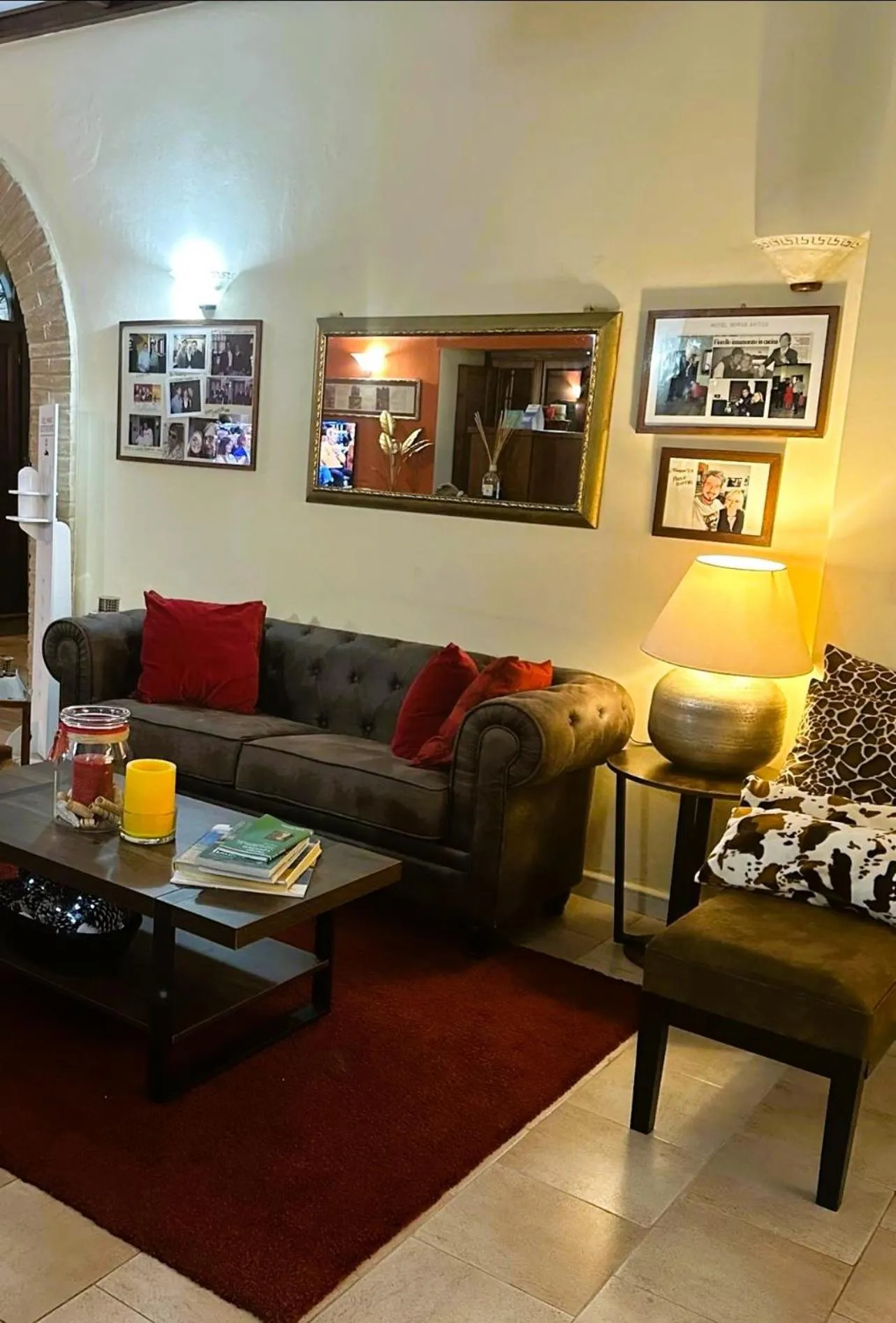 Lobby or reception in Hotel Borgo Antico